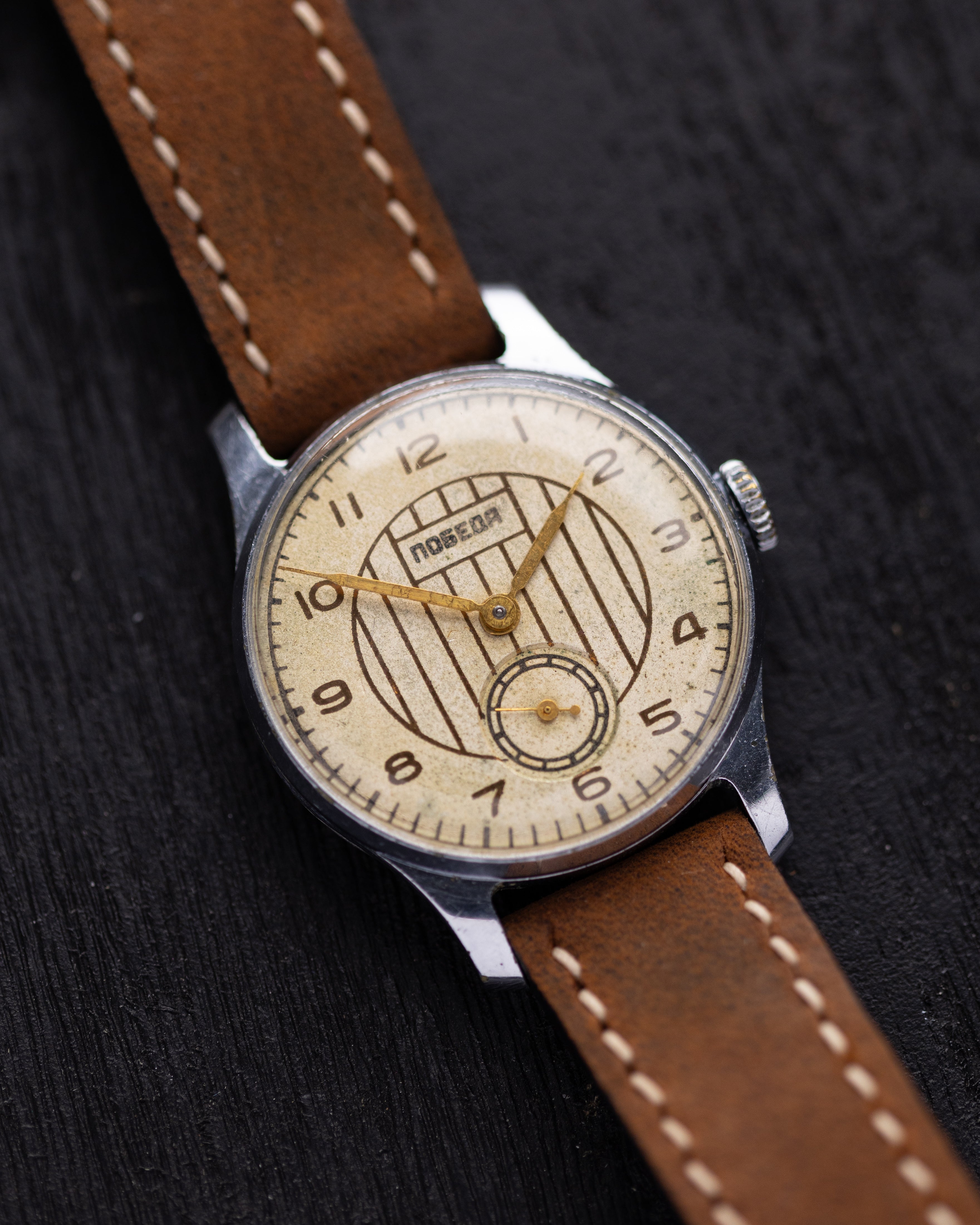 Vintage Pobeda (Victory)Soviet Mechanical Watch, 15 Jewels - DuMarko