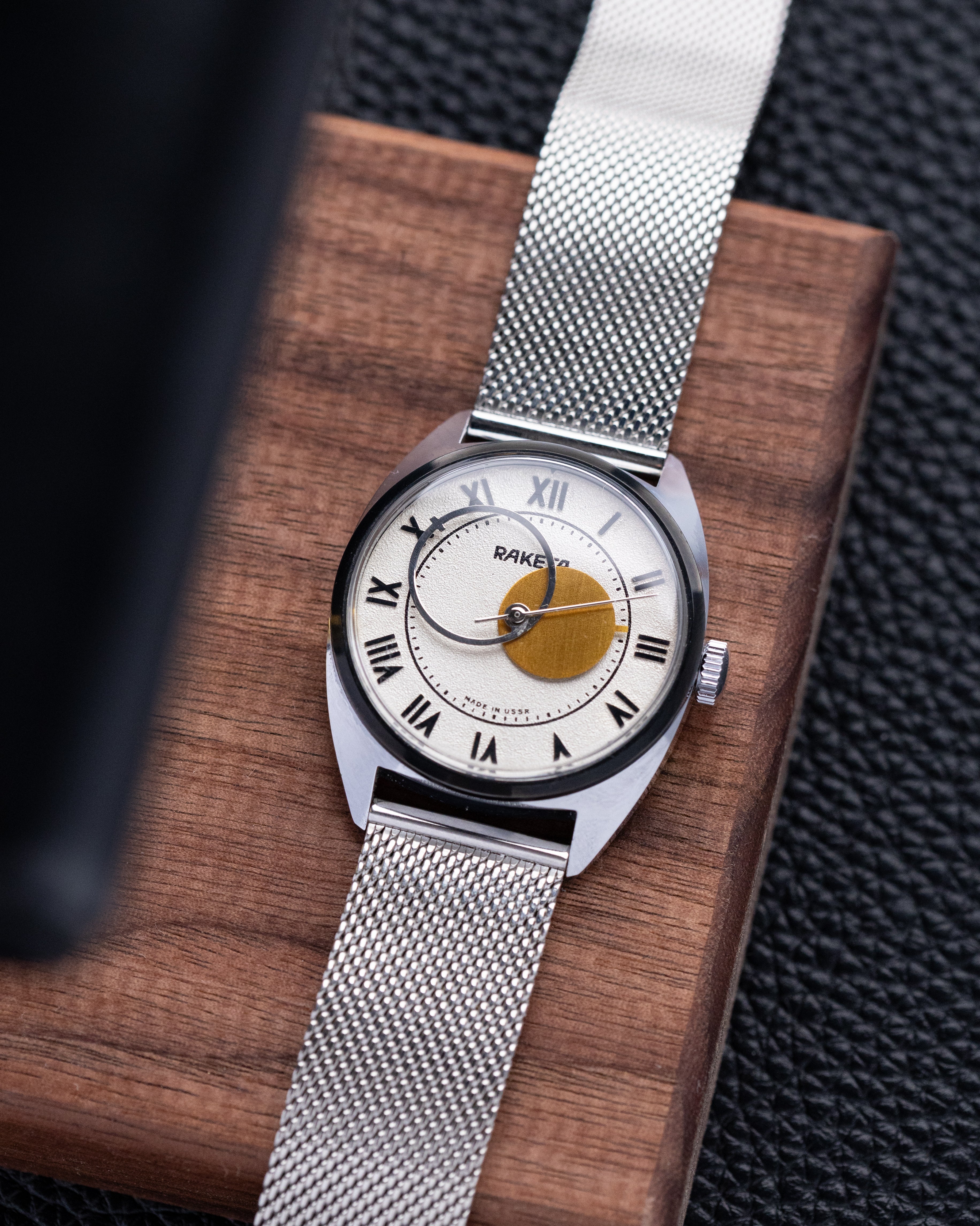 Vintage Raketa Copernicus, Roman Numerals, Soviet watch from 1980's - DuMarko