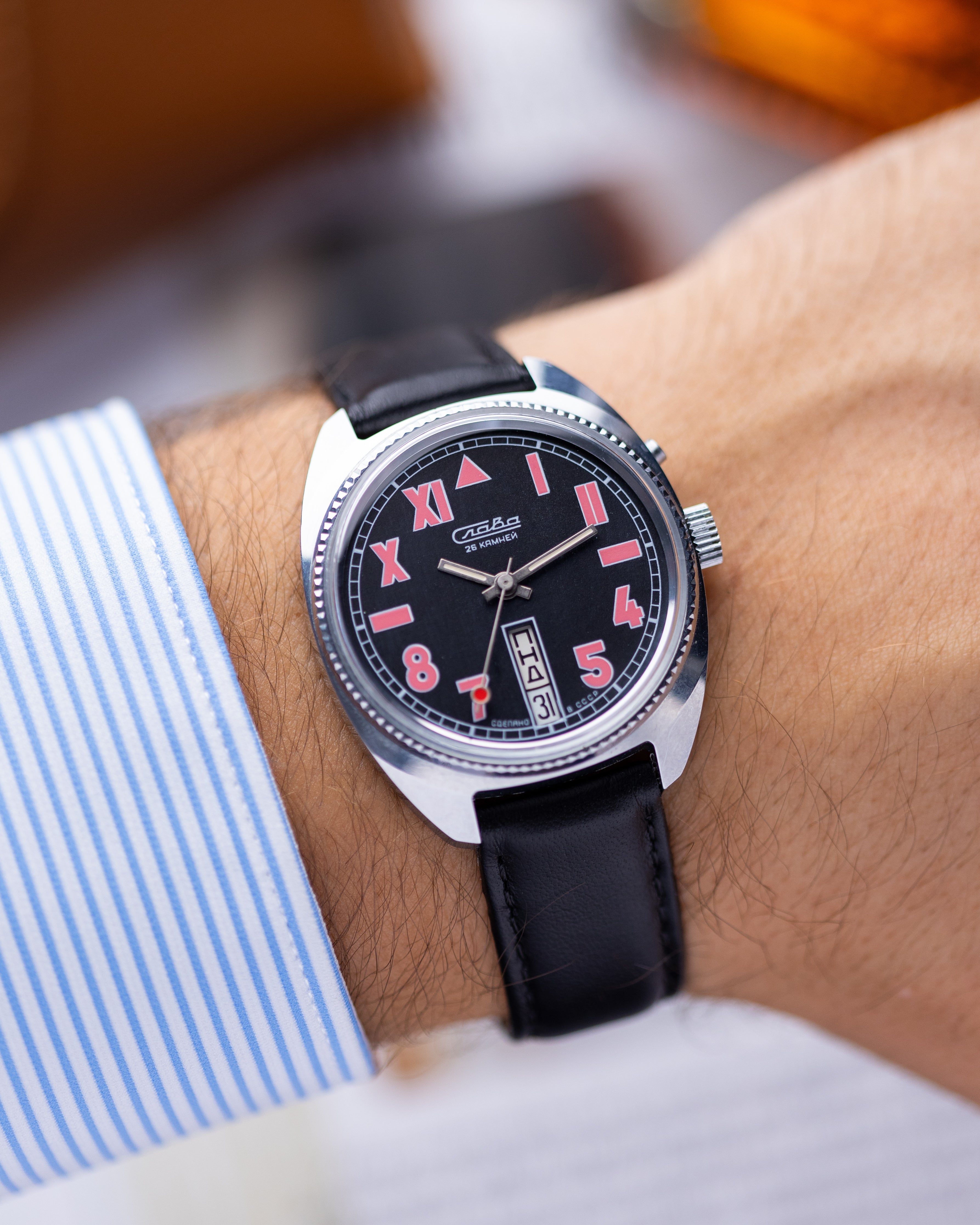 Vintage Rare Watch Slava (California) - Pink Watch Women's and Men's - DuMarko