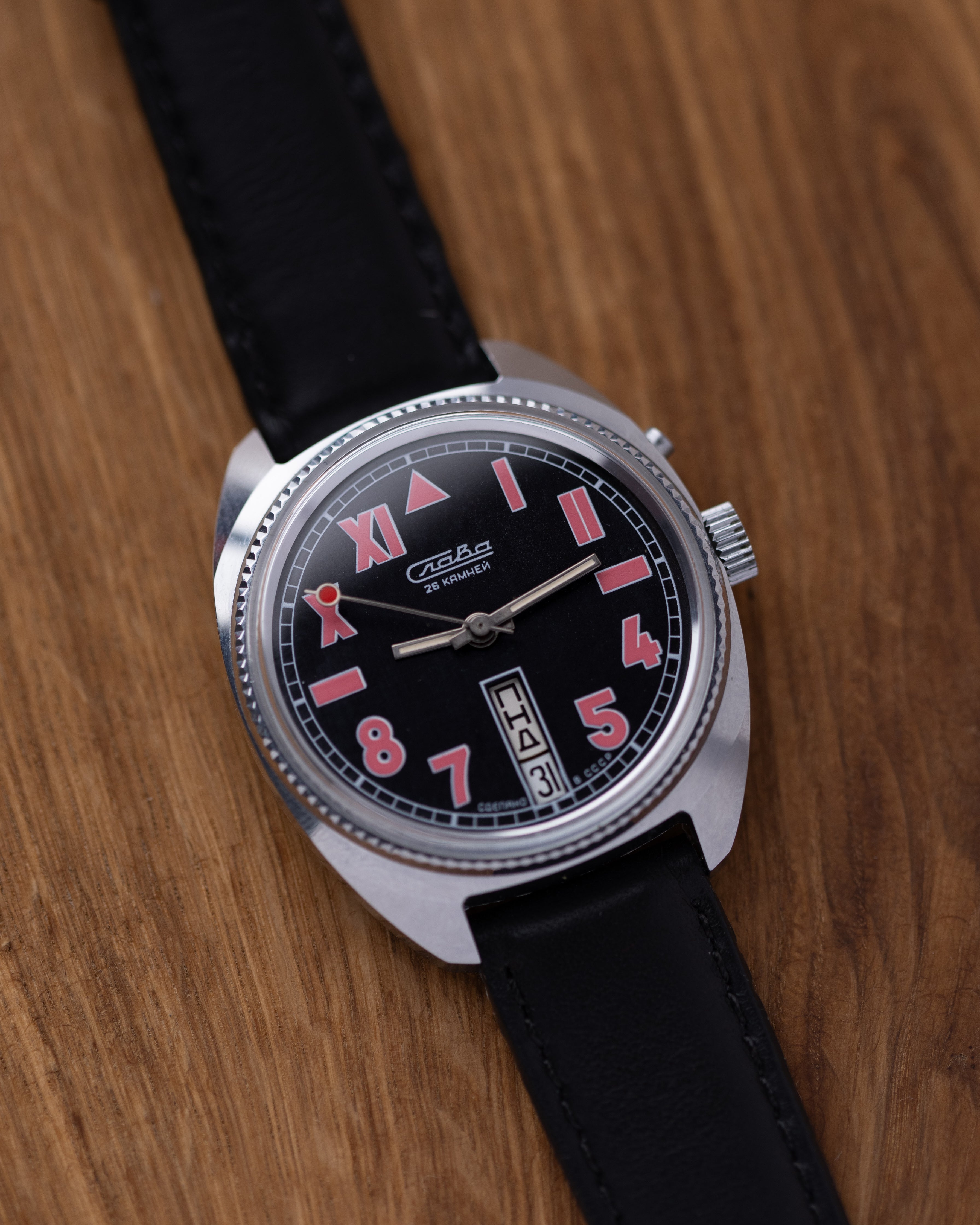 Vintage Rare Watch Slava (California) - Pink Watch Women's and Men's - DuMarko