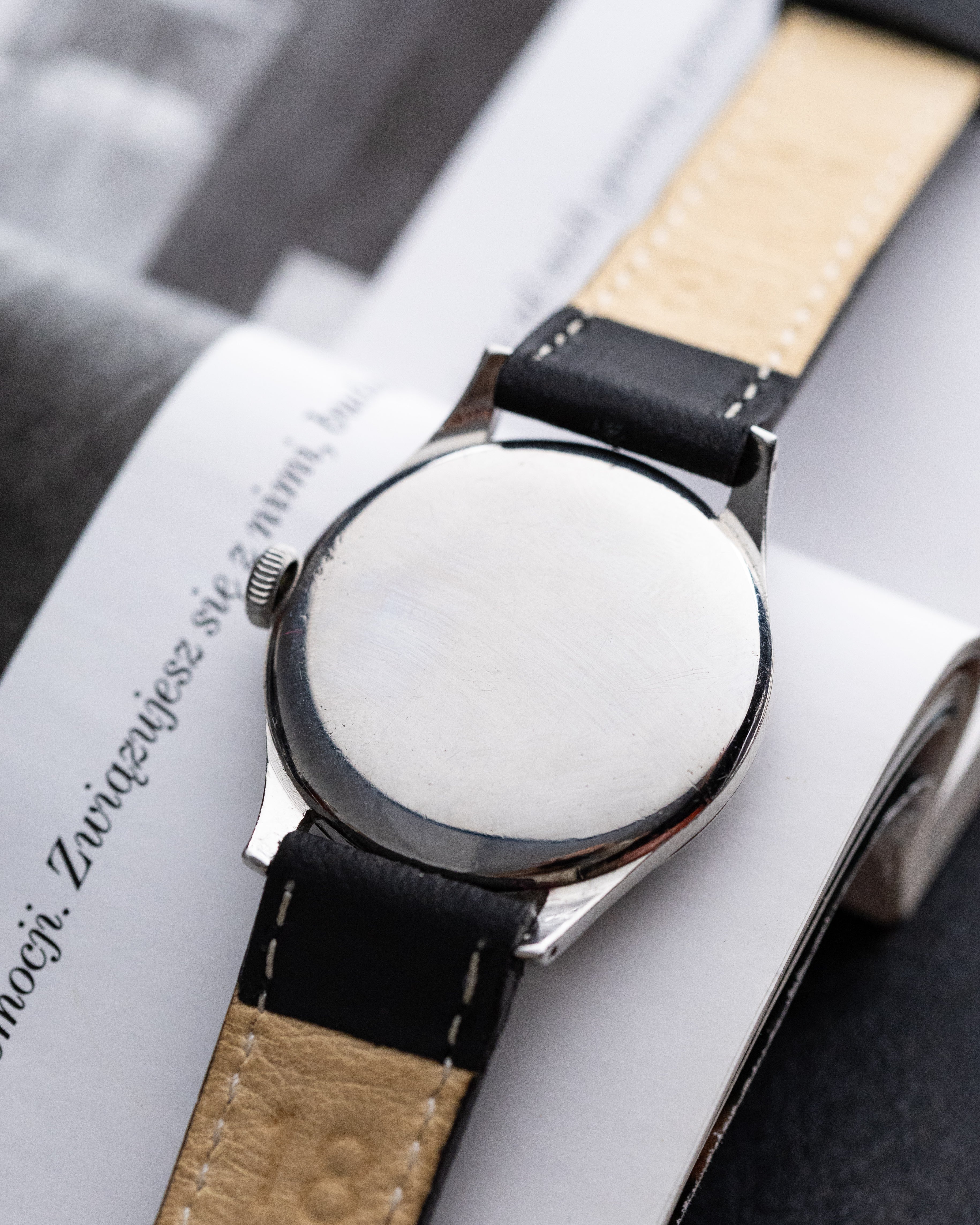 Vintage "Recta" Oversize 35 mm, Rare WW2 watch, "Hermann Hormann" Leipzig - DuMarko