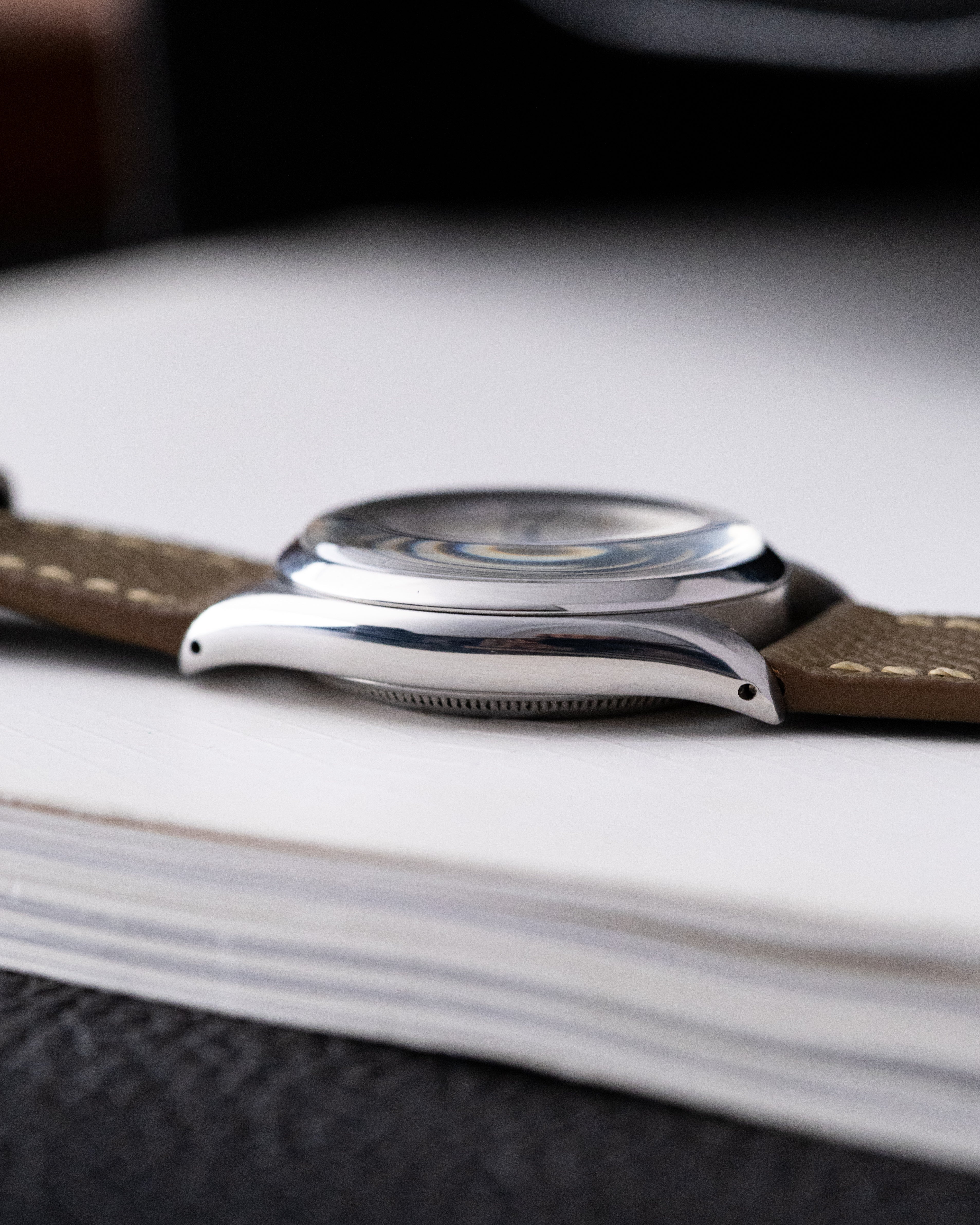 Vintage Rolex Oyster Perpetual, Ref. 6565/6552, Rare Two - Tone Dial, Vintage Swiss Watch Circa 1959 - DuMarko