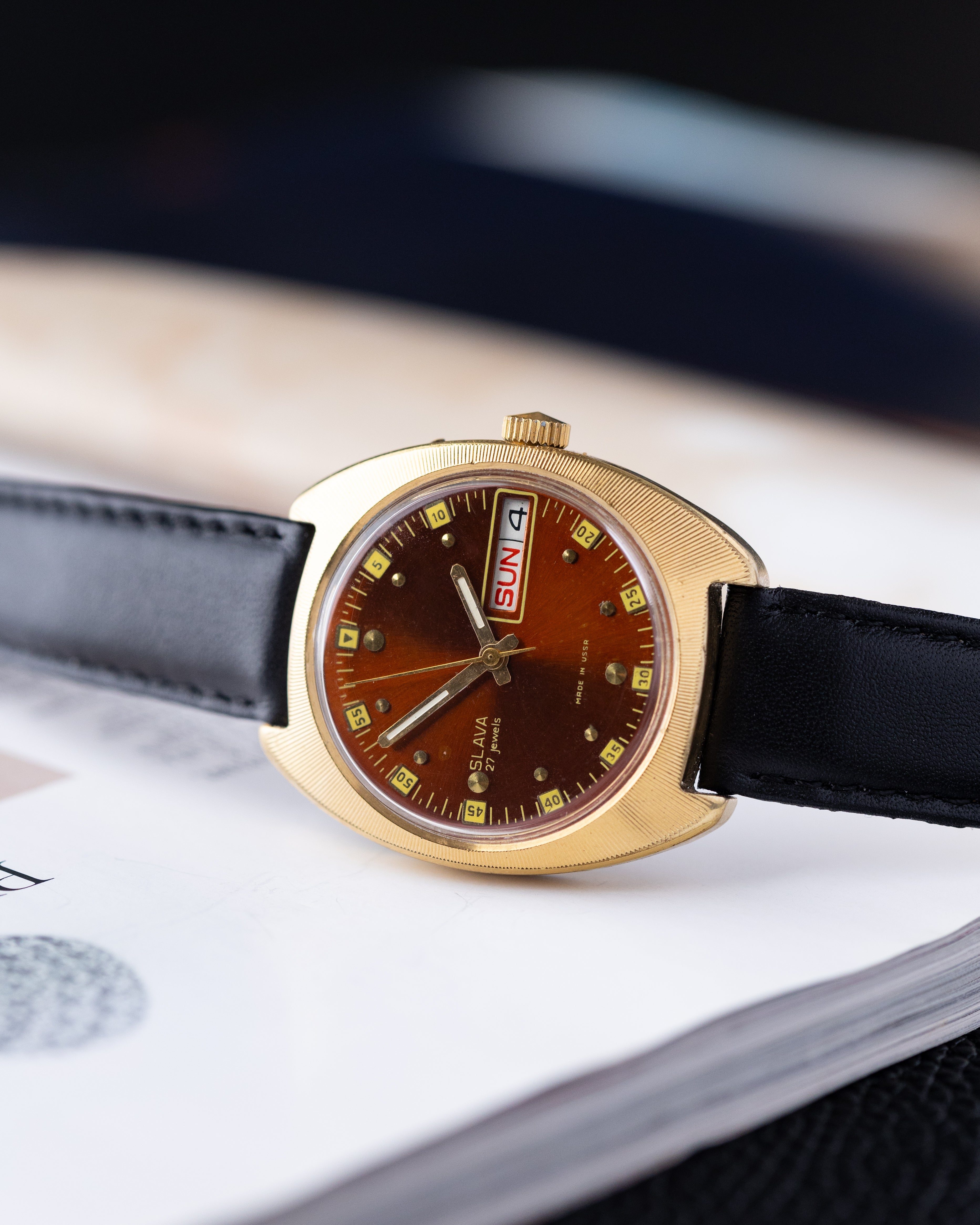 Vintage Slava Automatic, Day/date, Made in USSR - DuMarko