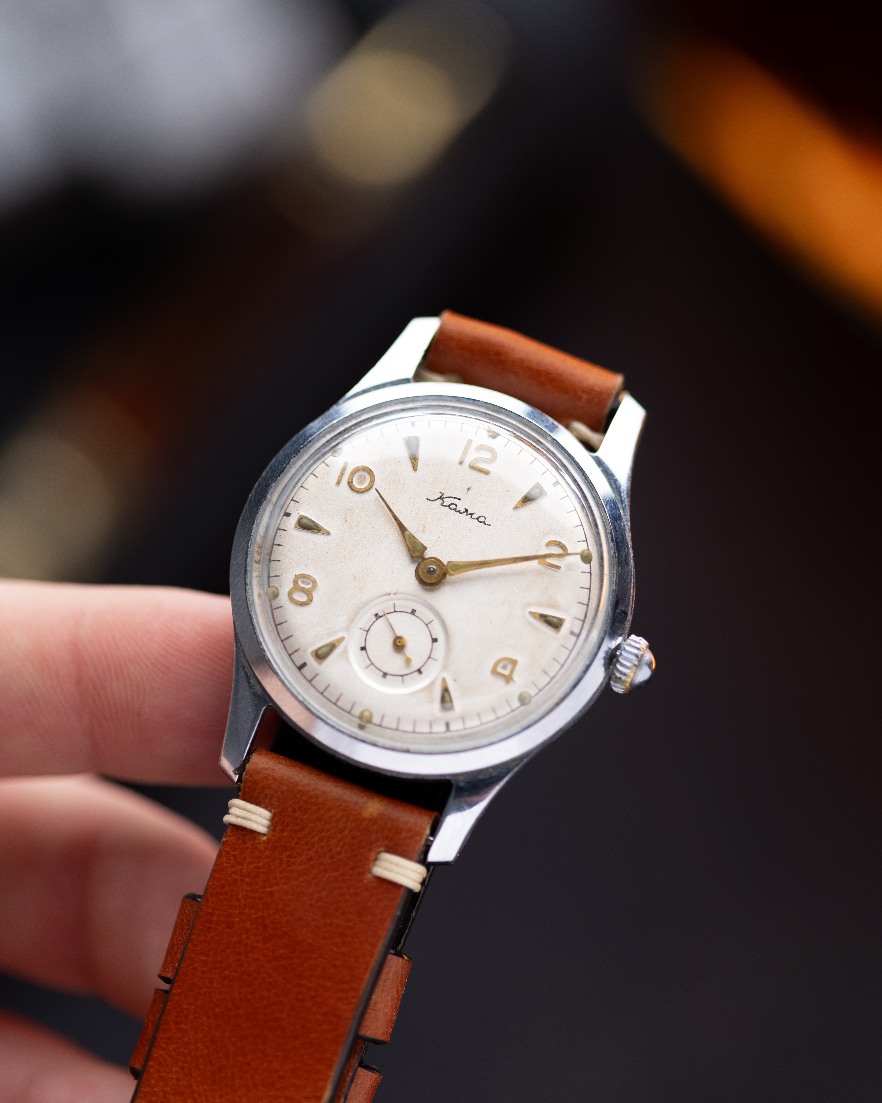 Vintage Soviet Watch "Kama" Original dial from 1950's - DuMarko