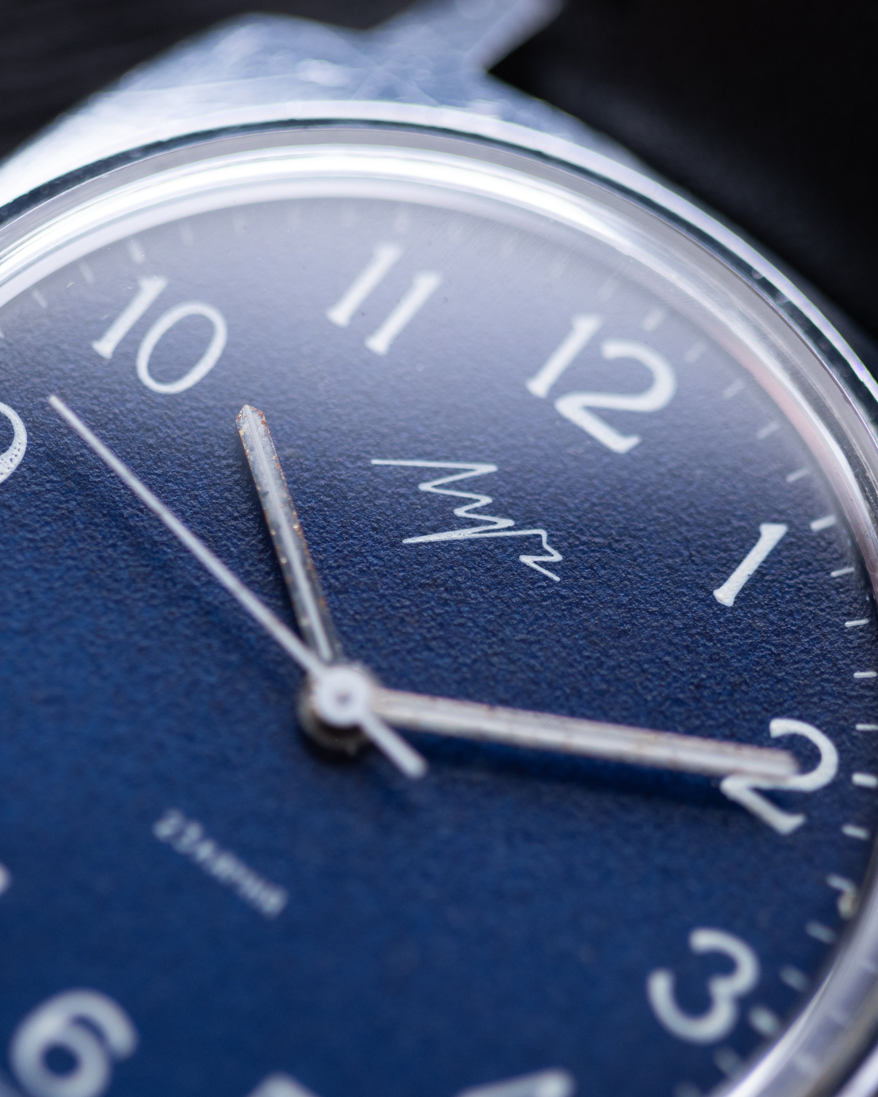 Vintage Soviet Watch "Luch", Original Navy blue Dial - DuMarko