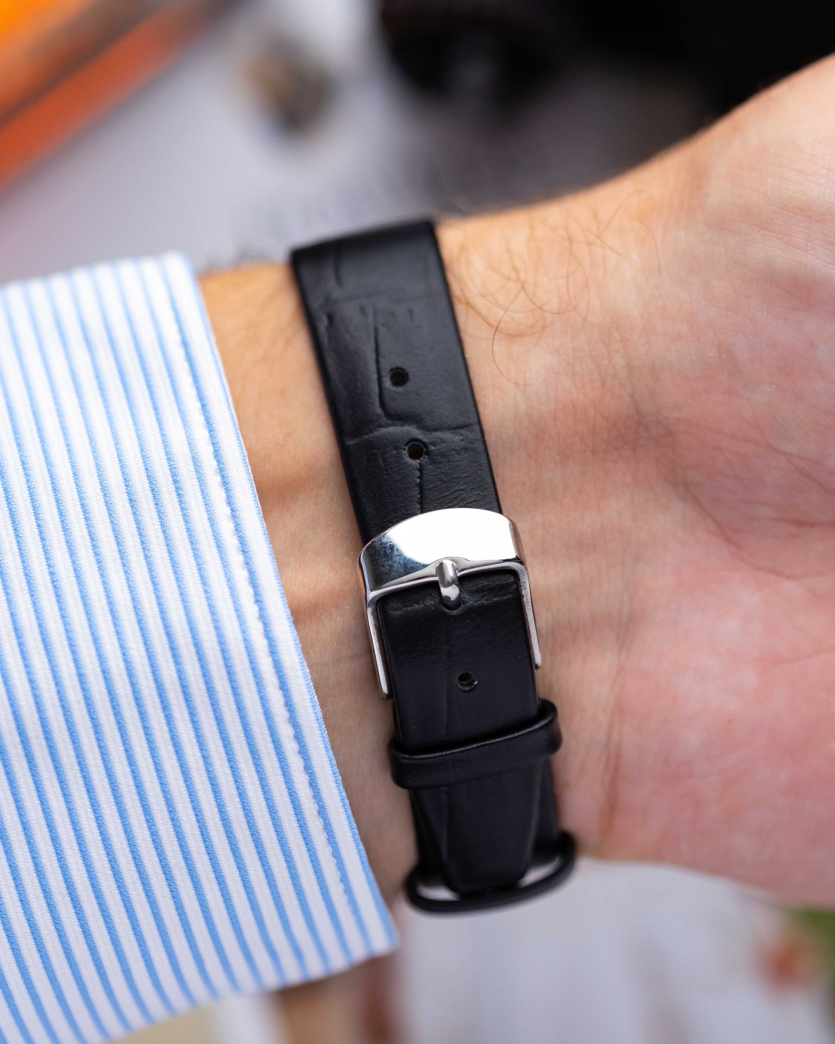 Vintage Soviet Watch Luch Tank, Unique Navy Blue Dial - DuMarko