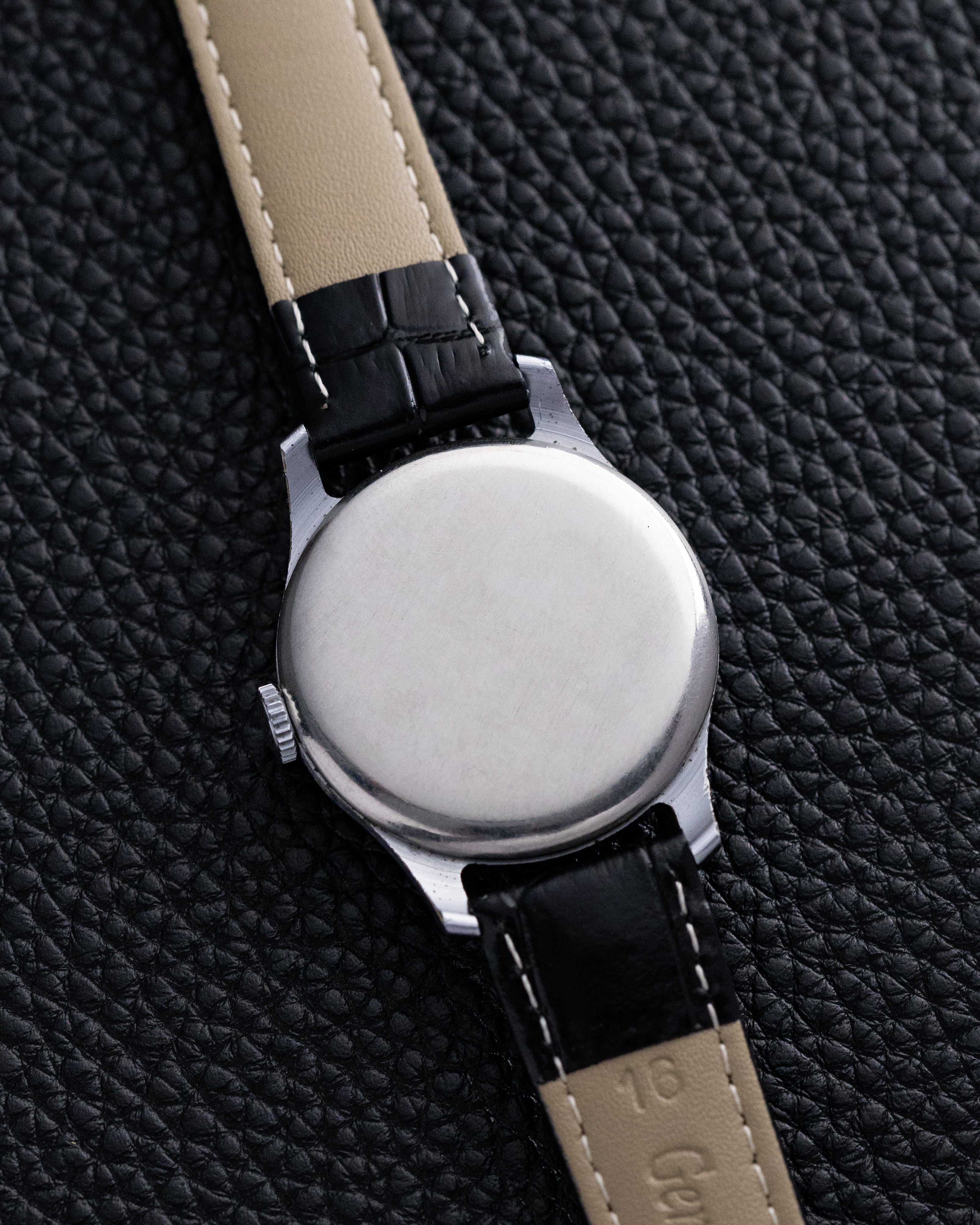 Vintage Soviet Watch "Pobeda" Rare Black Dial with Rubies - DuMarko