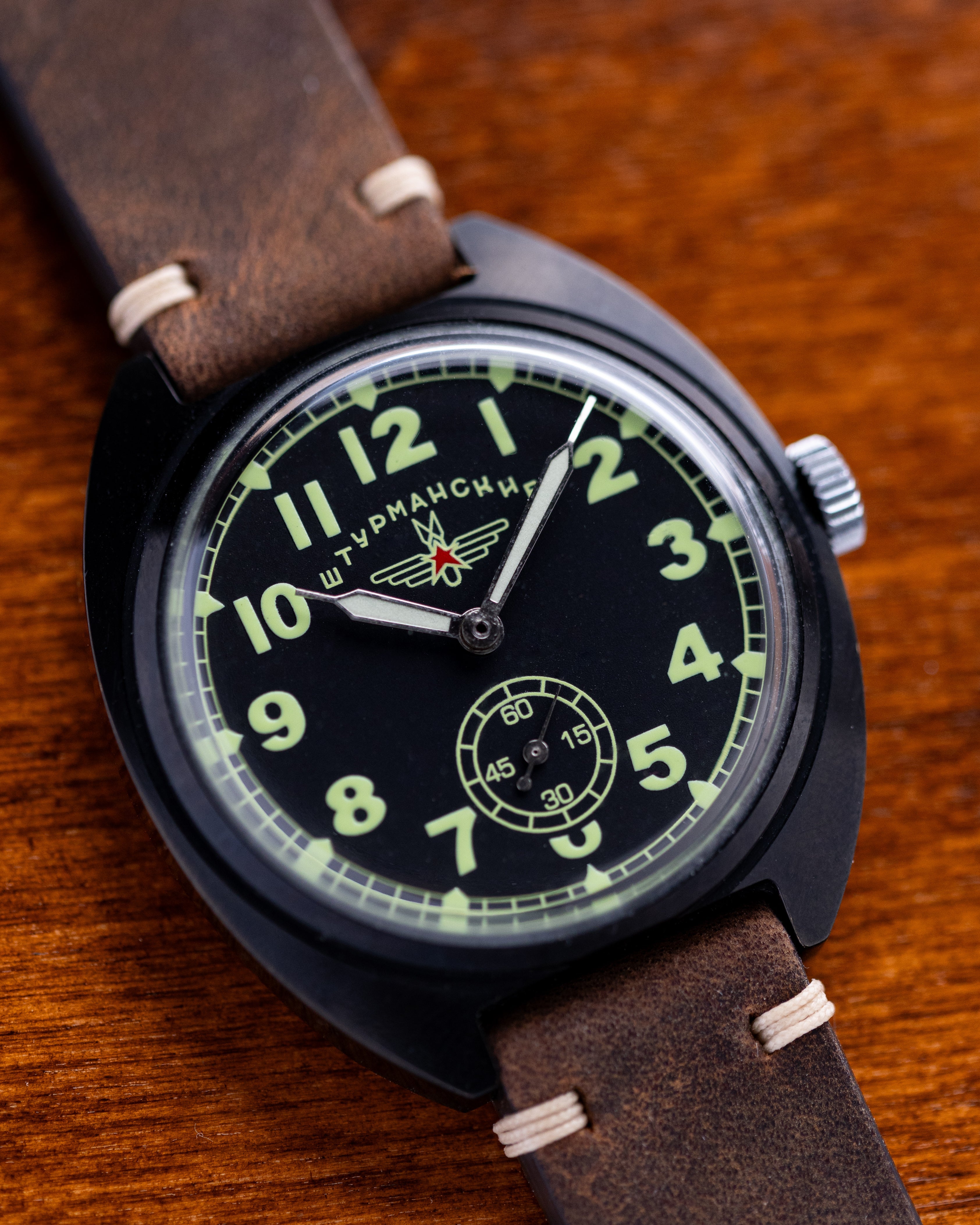 Vintage Soviet Watch "Poljot" Sturmanskie, Aviators' Watch - DuMarko