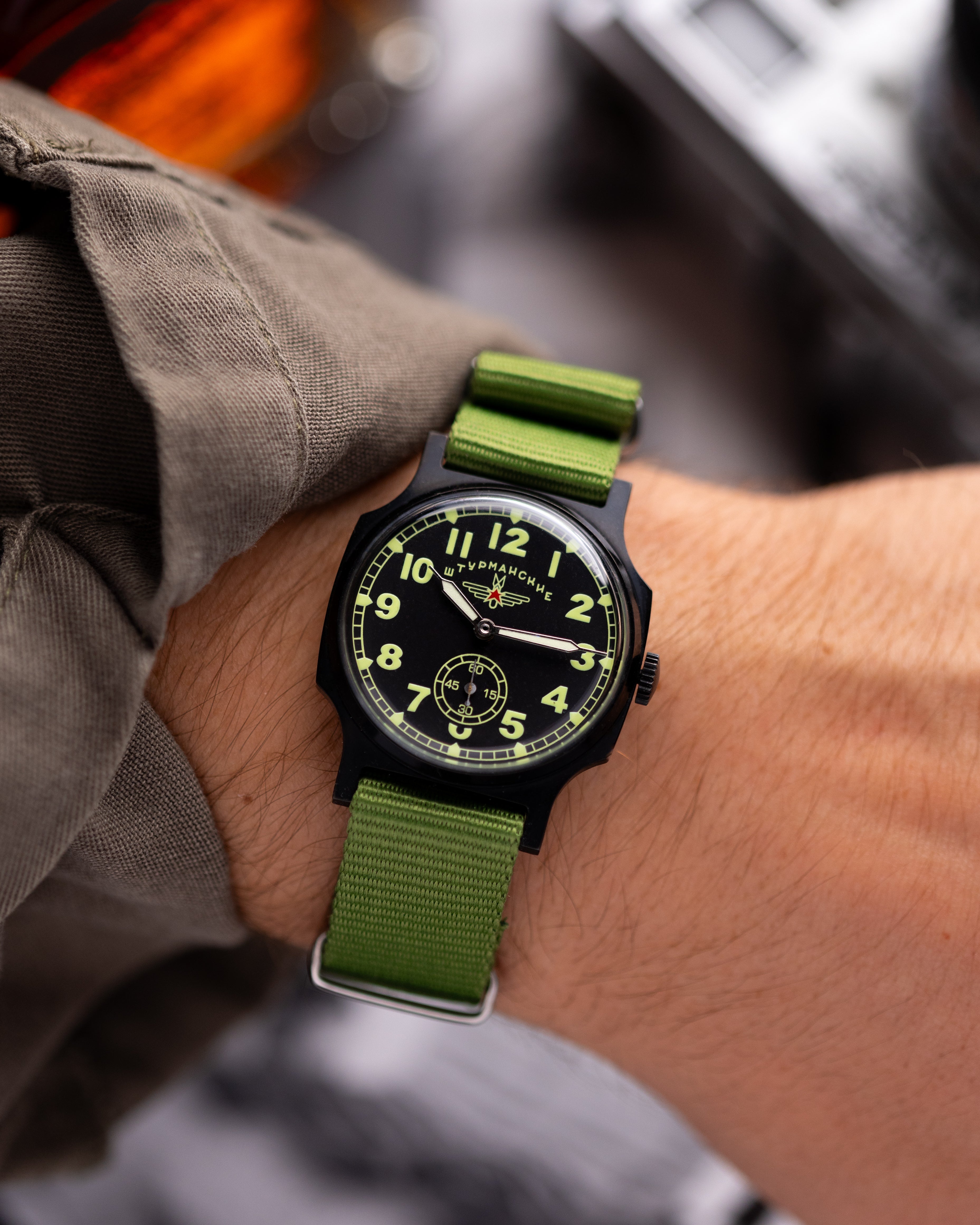 Vintage Soviet Watch "Poljot" Sturmanskie, Aviators' Watch - DuMarko