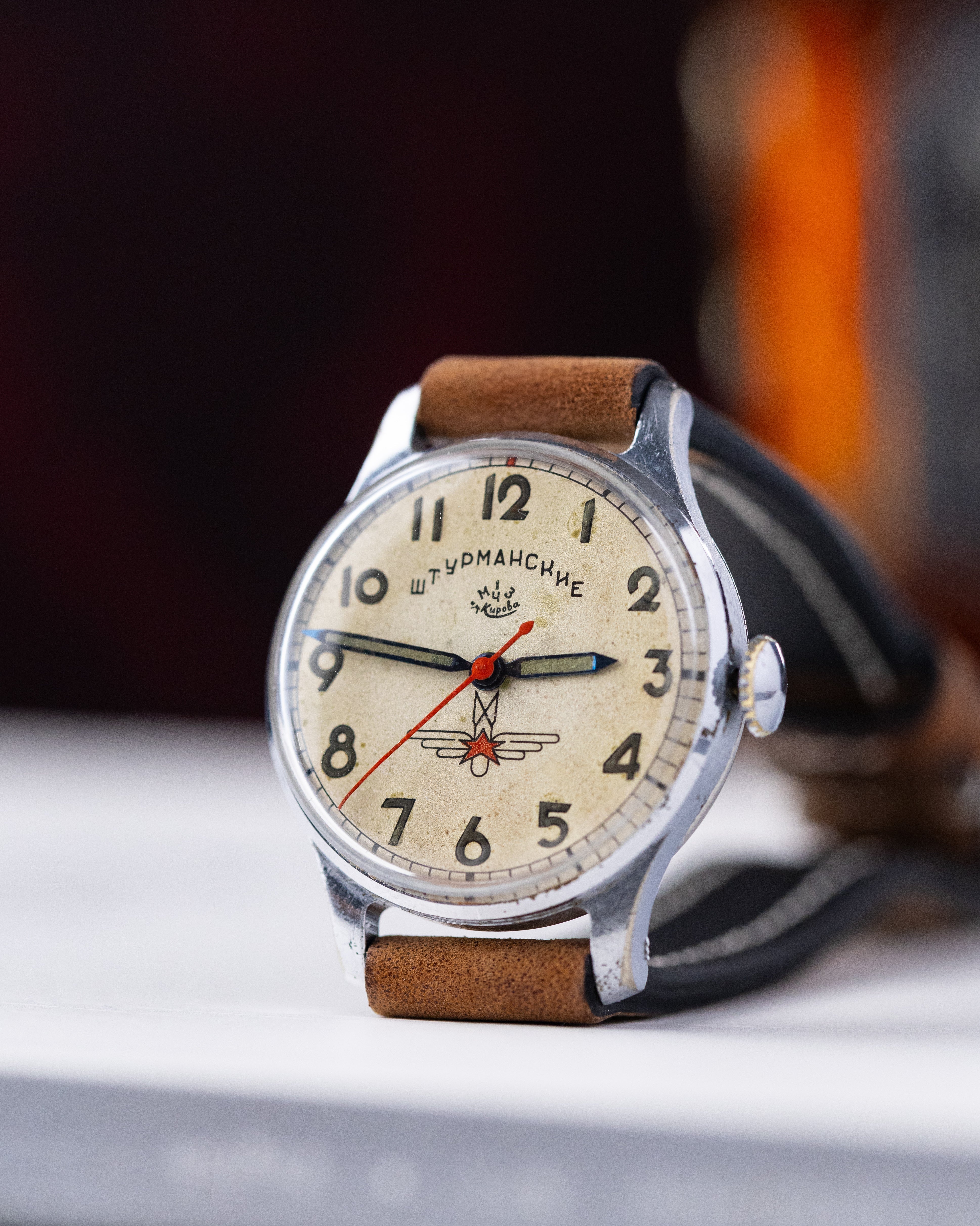 Vintage Sturmanskie Original Type 1, Soviet Aviator's watch, USSR Watch, Radium dial - DuMarko