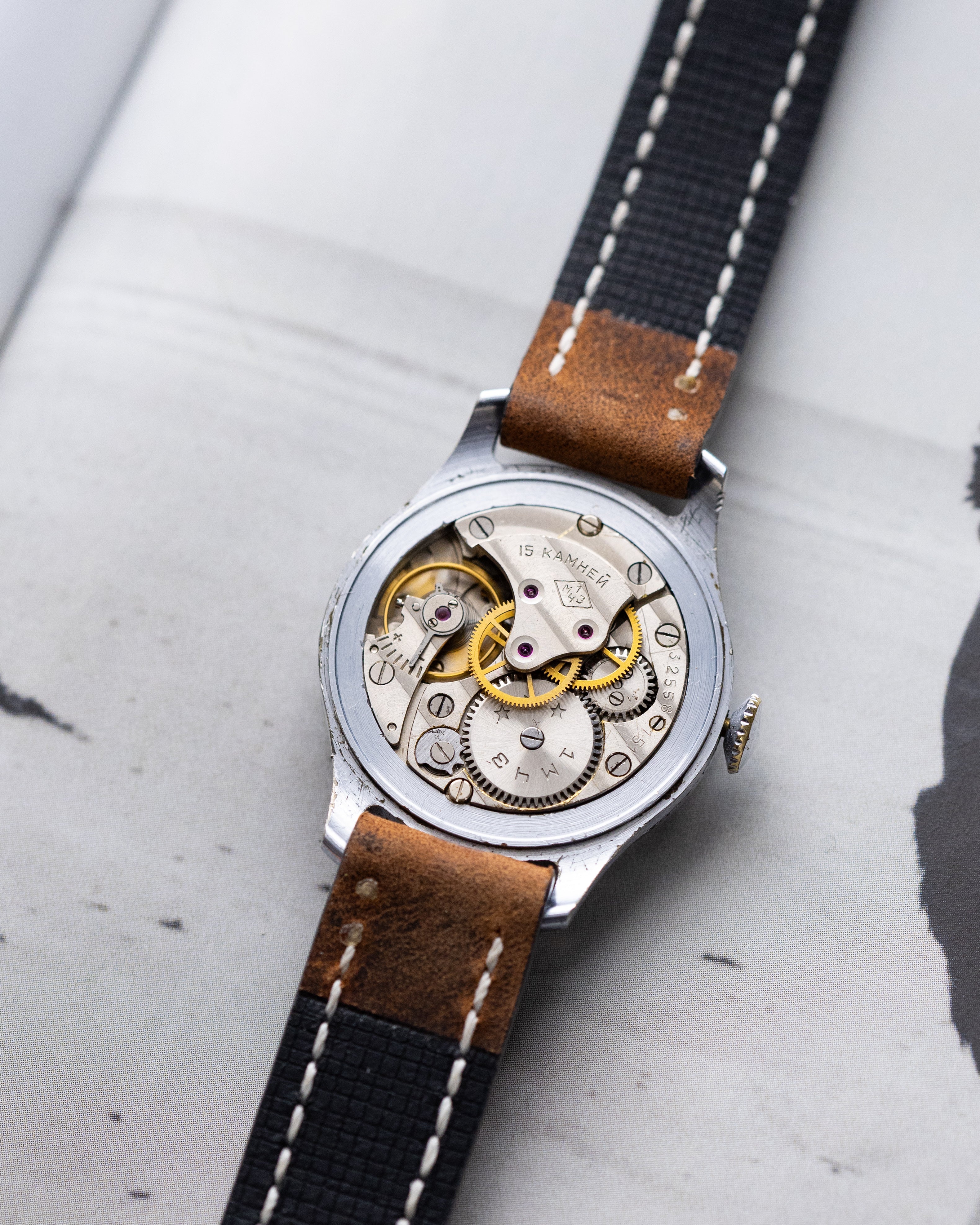 Vintage Sturmanskie Original Type 1, Soviet Aviator's watch, USSR Watch, Radium dial - DuMarko