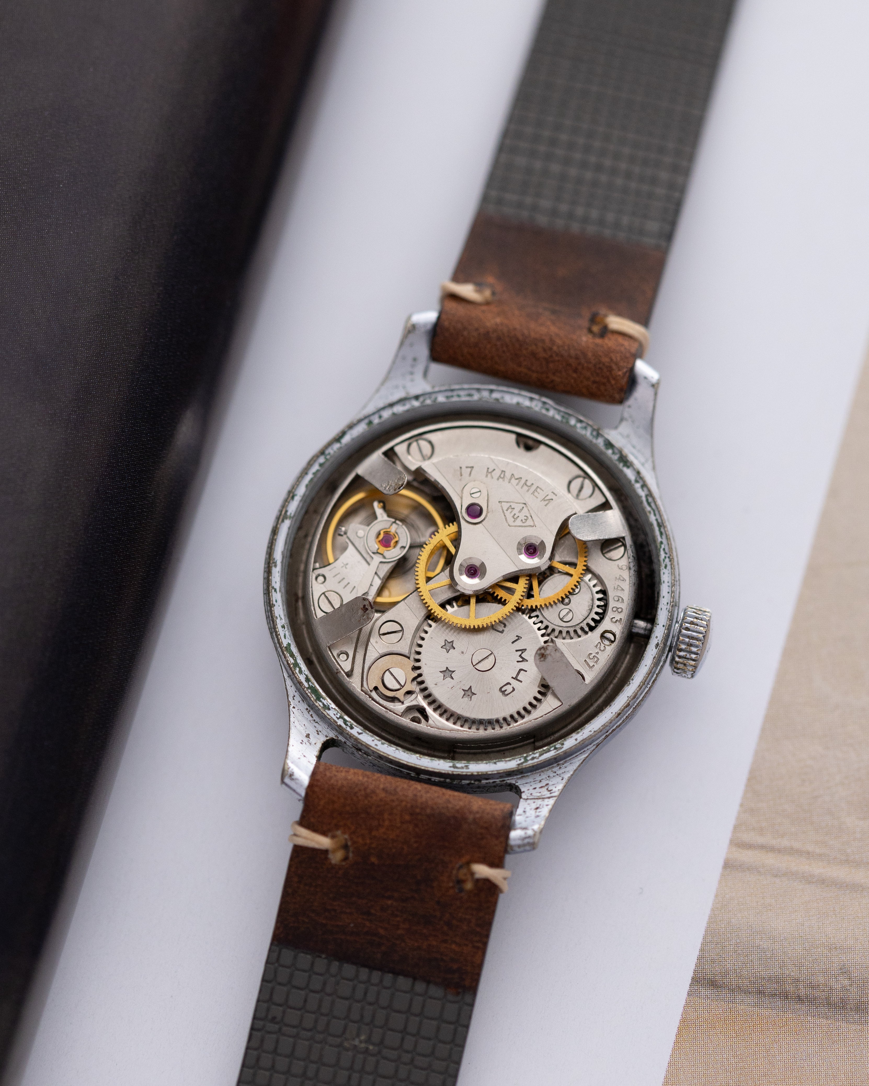 Vintage Sturmanskie Original Type 1, Soviet Aviator's watch, USSR Watch, Radium dial - DuMarko