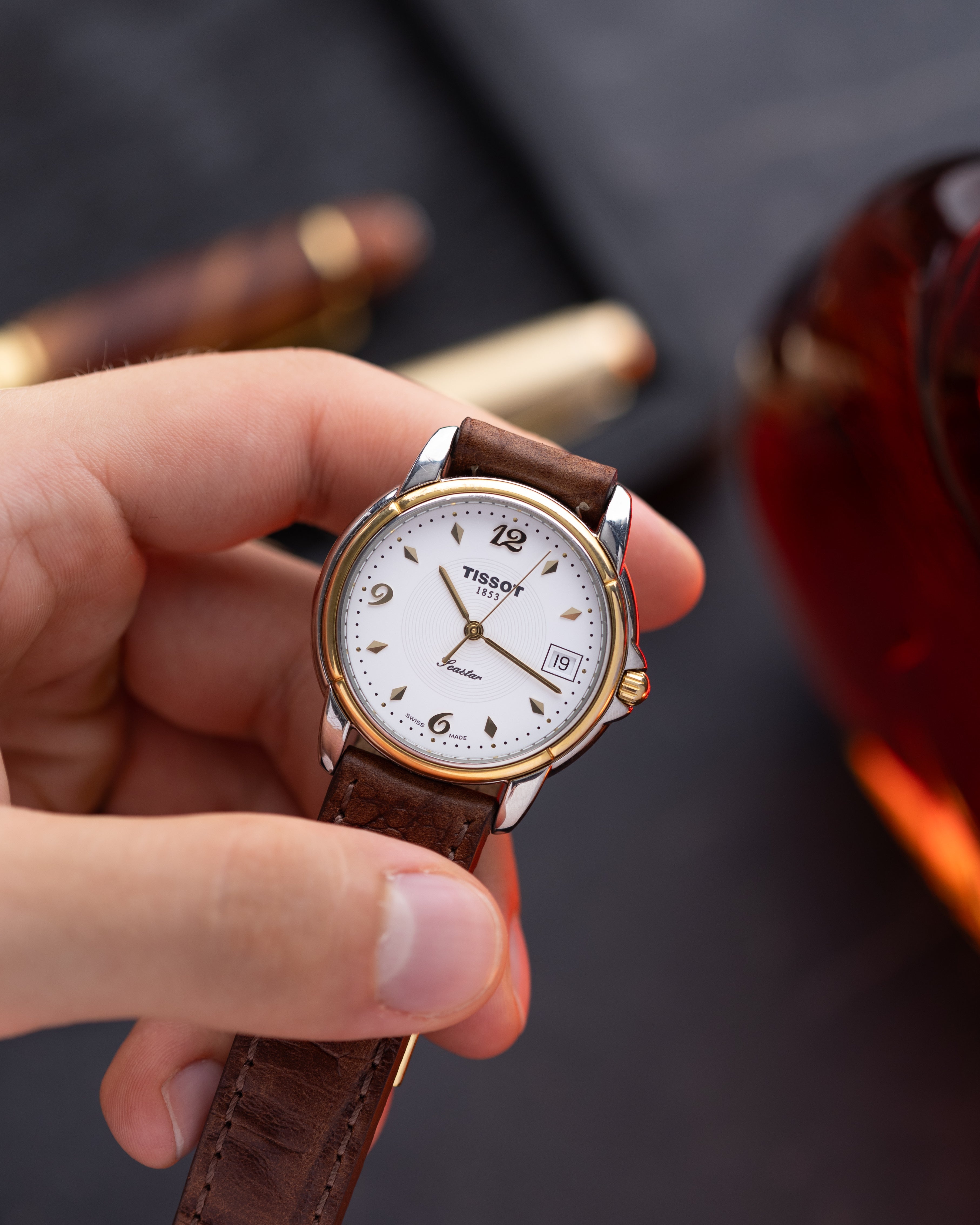 Vintage Swiss Watch Tissot 1853 Seastar A665/765K - DuMarko