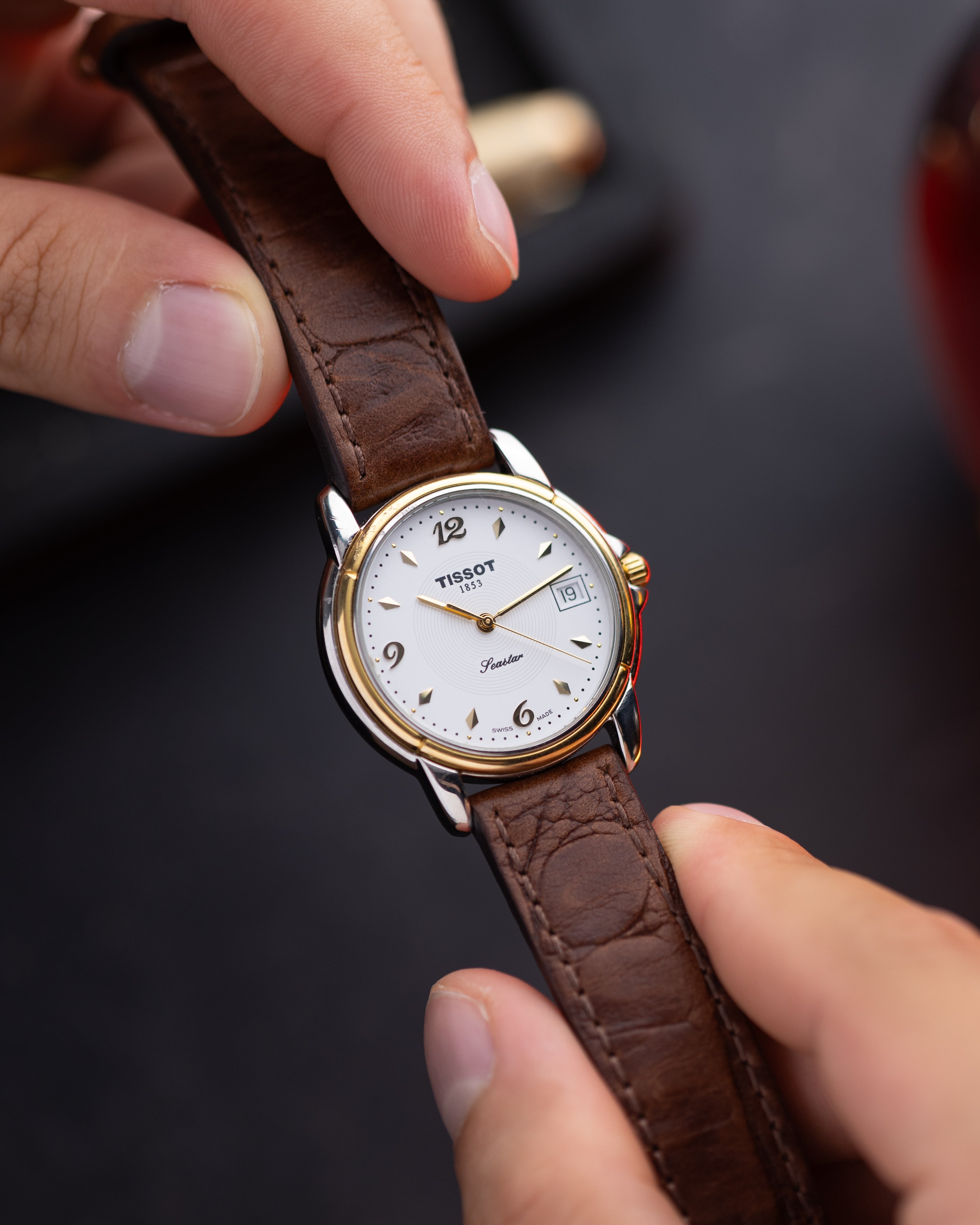 Vintage Swiss Watch Tissot 1853 Seastar A665/765K - DuMarko