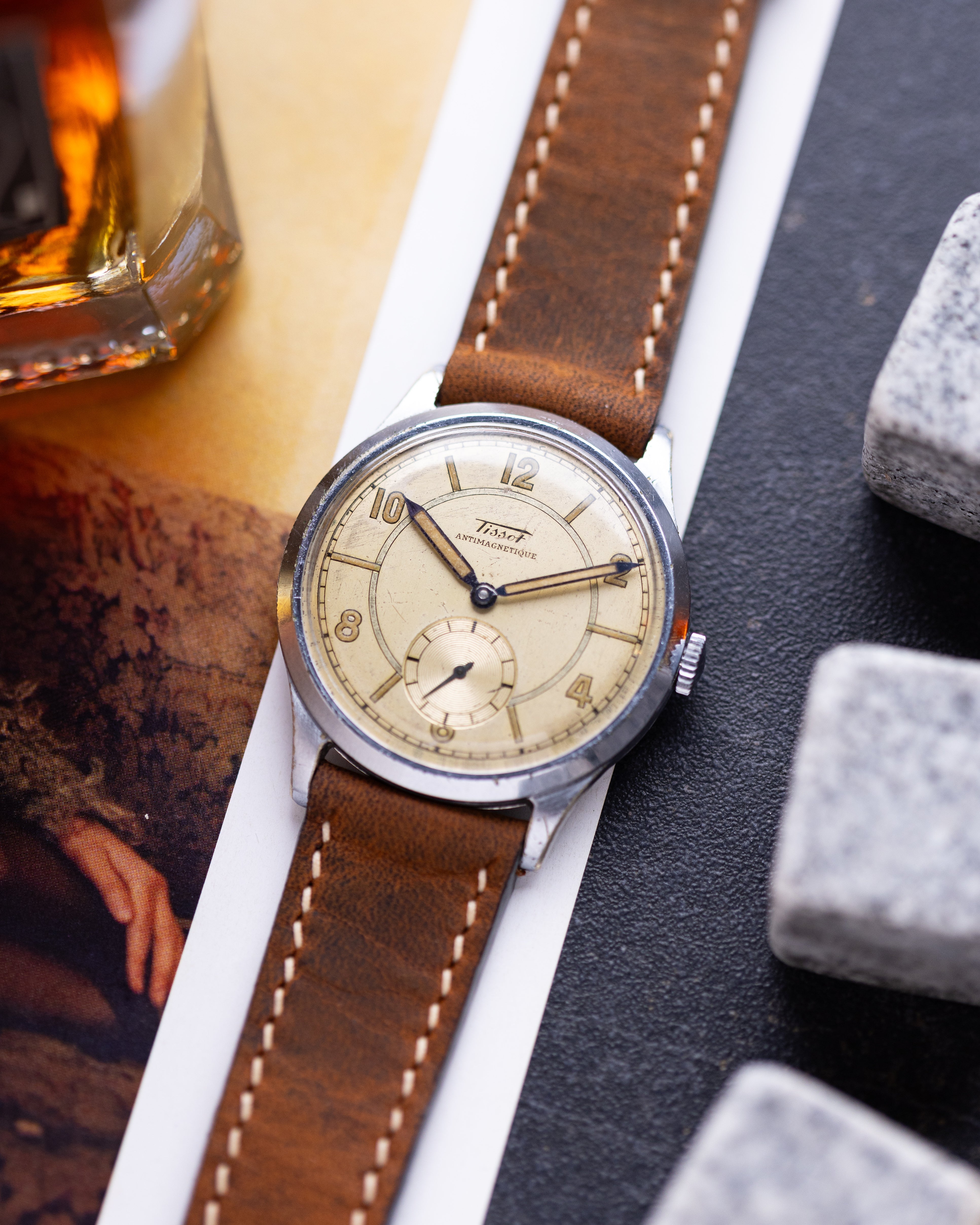 Vintage Tissot Antimagnetic, Oversized 38 mm case, Sector Dial, Cal. 27 - DuMarko