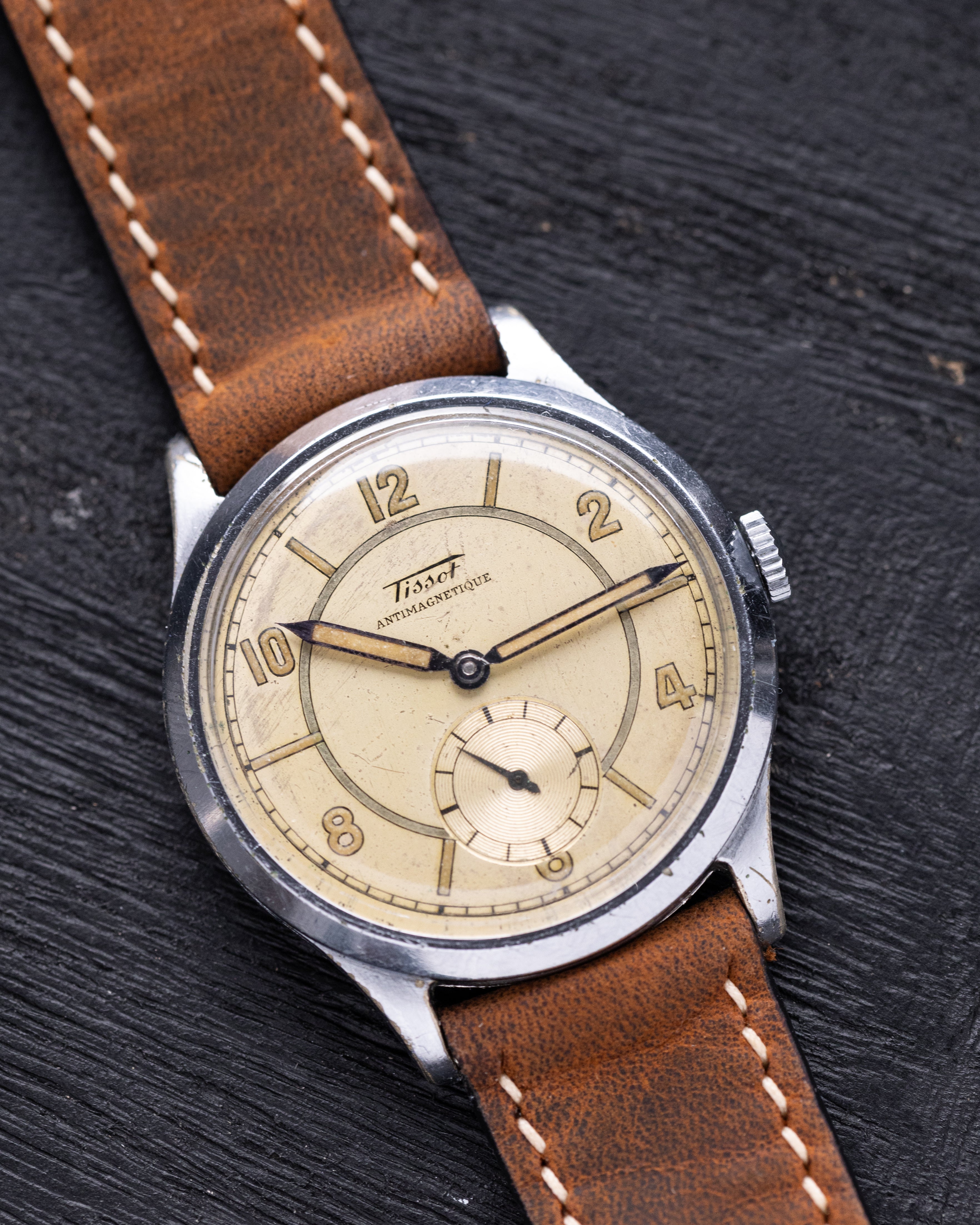 Vintage Tissot Antimagnetic, Oversized 38 mm case, Sector Dial, Cal. 27 - DuMarko