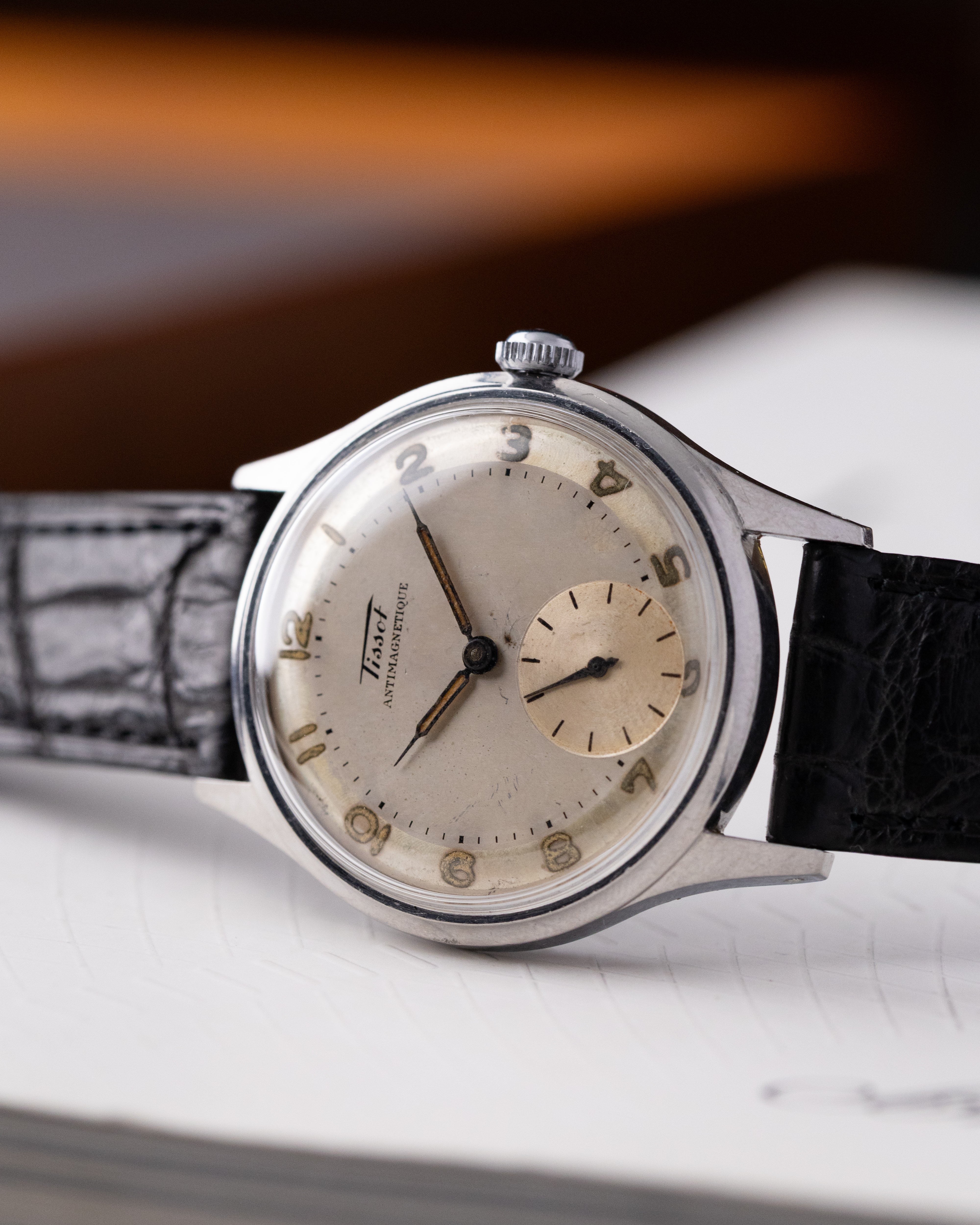 Vintage Tissot Antimagnetique Swiss watch, Mechanical Movement from 1950's - DuMarko