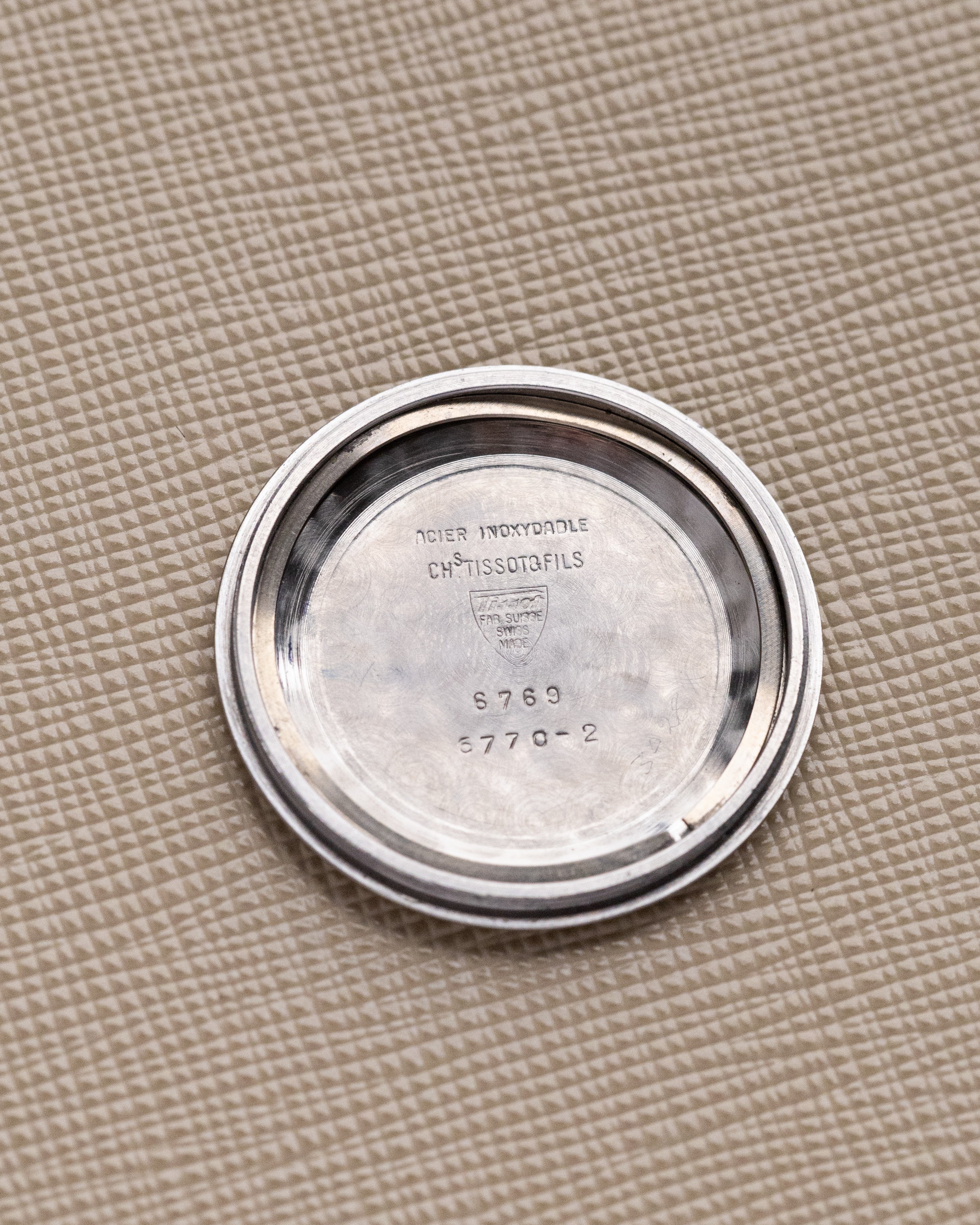 Vintage Tissot Bullseye, Swiss Mechanical Watch, Two - tone dial, Cal. 27 from 1940s - DuMarko