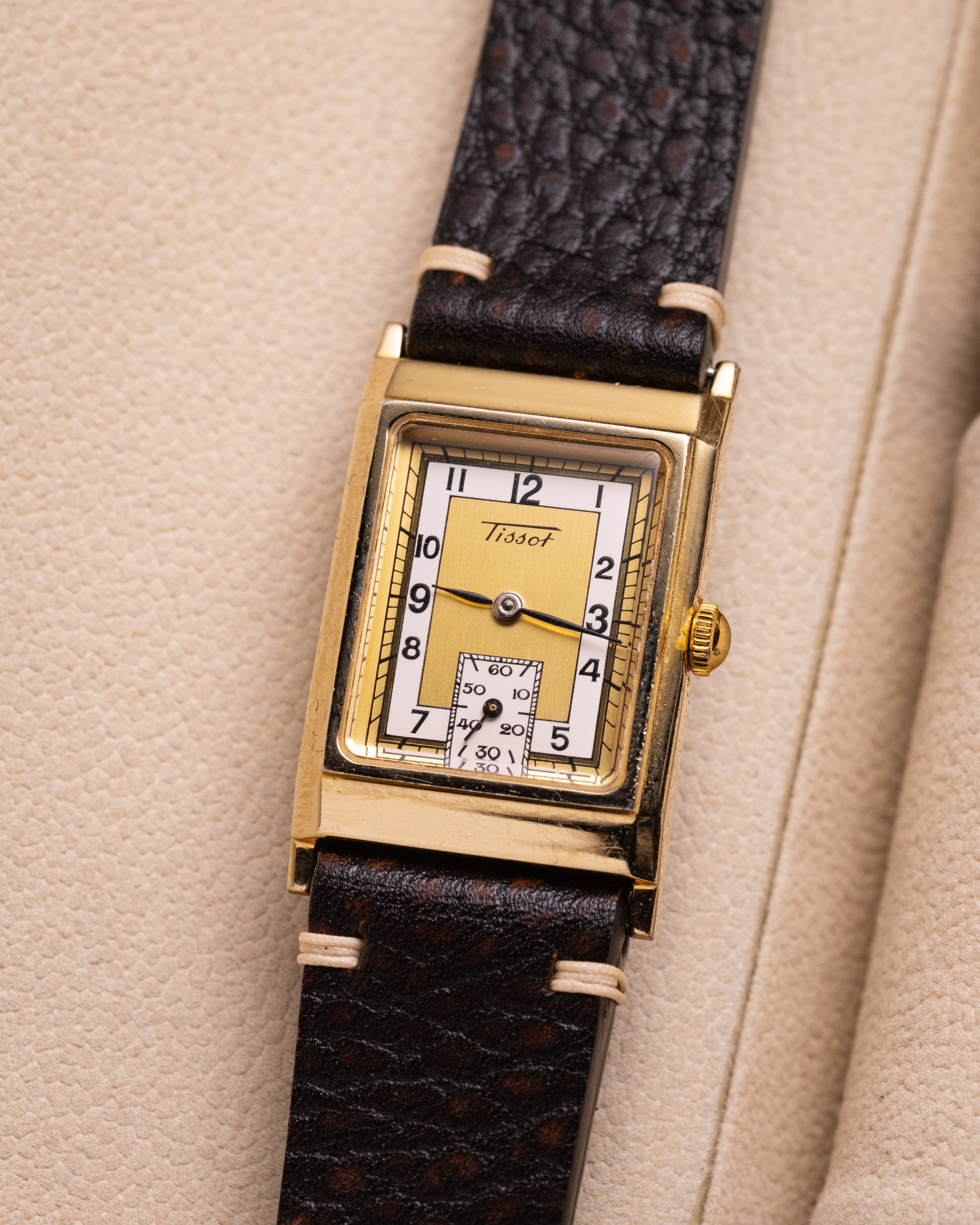 Vintage "Tissot" Heritage, Art Deco Quartz watch from 1990's - VintageDuMarko