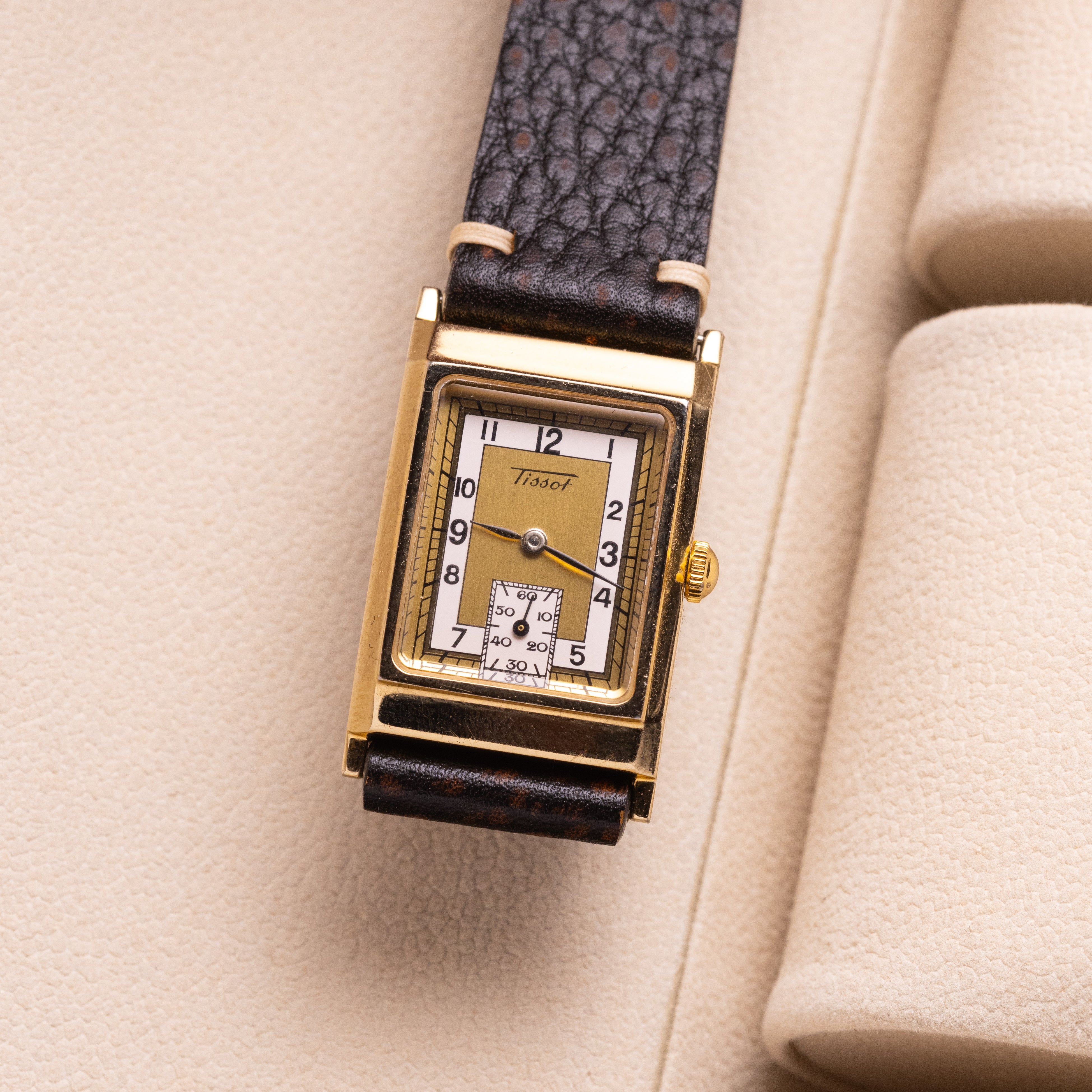 Vintage "Tissot" Heritage, Art Deco Quartz watch from 1990's - VintageDuMarko