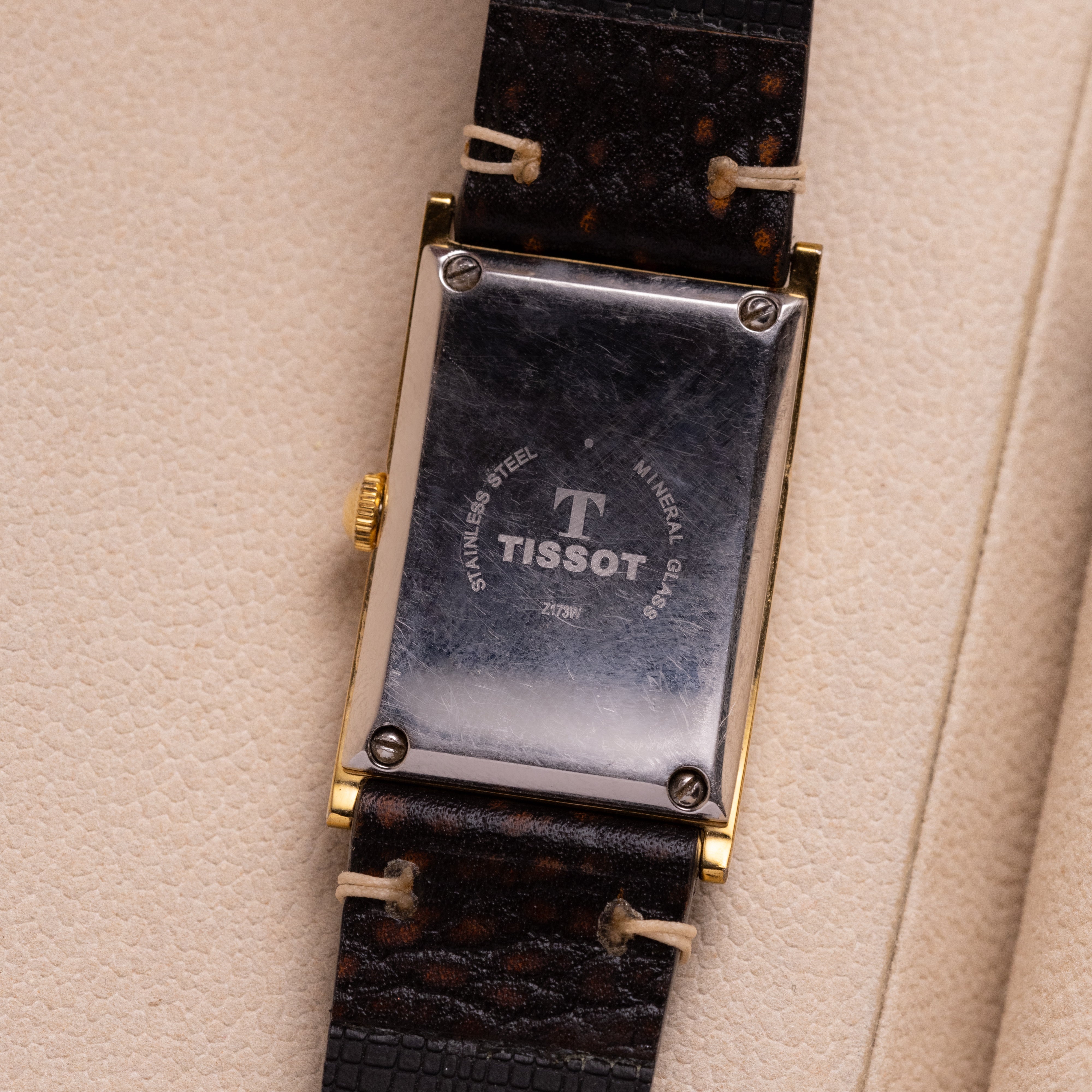 Vintage "Tissot" Heritage, Art Deco Quartz watch from 1990's - VintageDuMarko