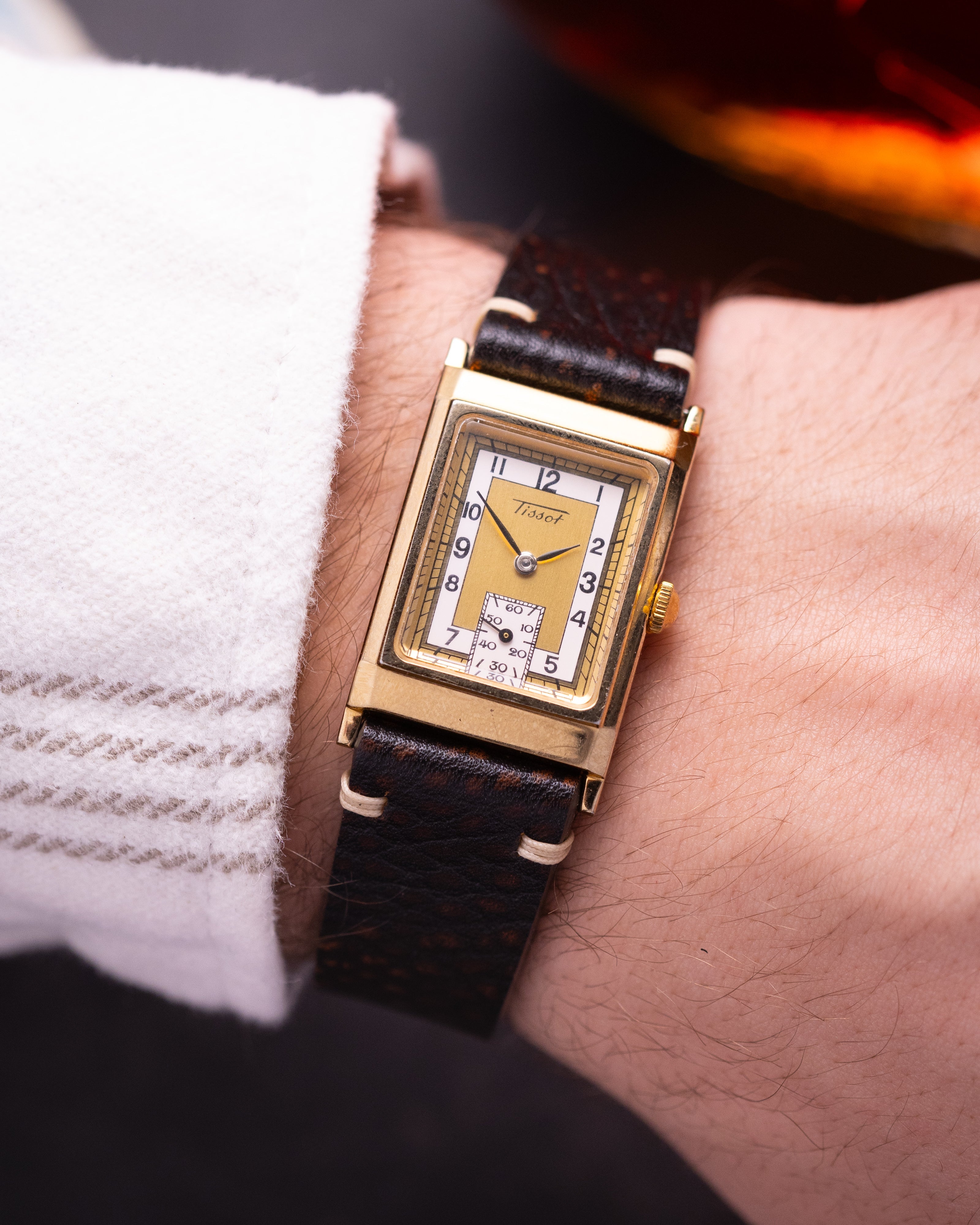 Vintage "Tissot" Heritage, Art Deco Quartz watch from 1990's - VintageDuMarko