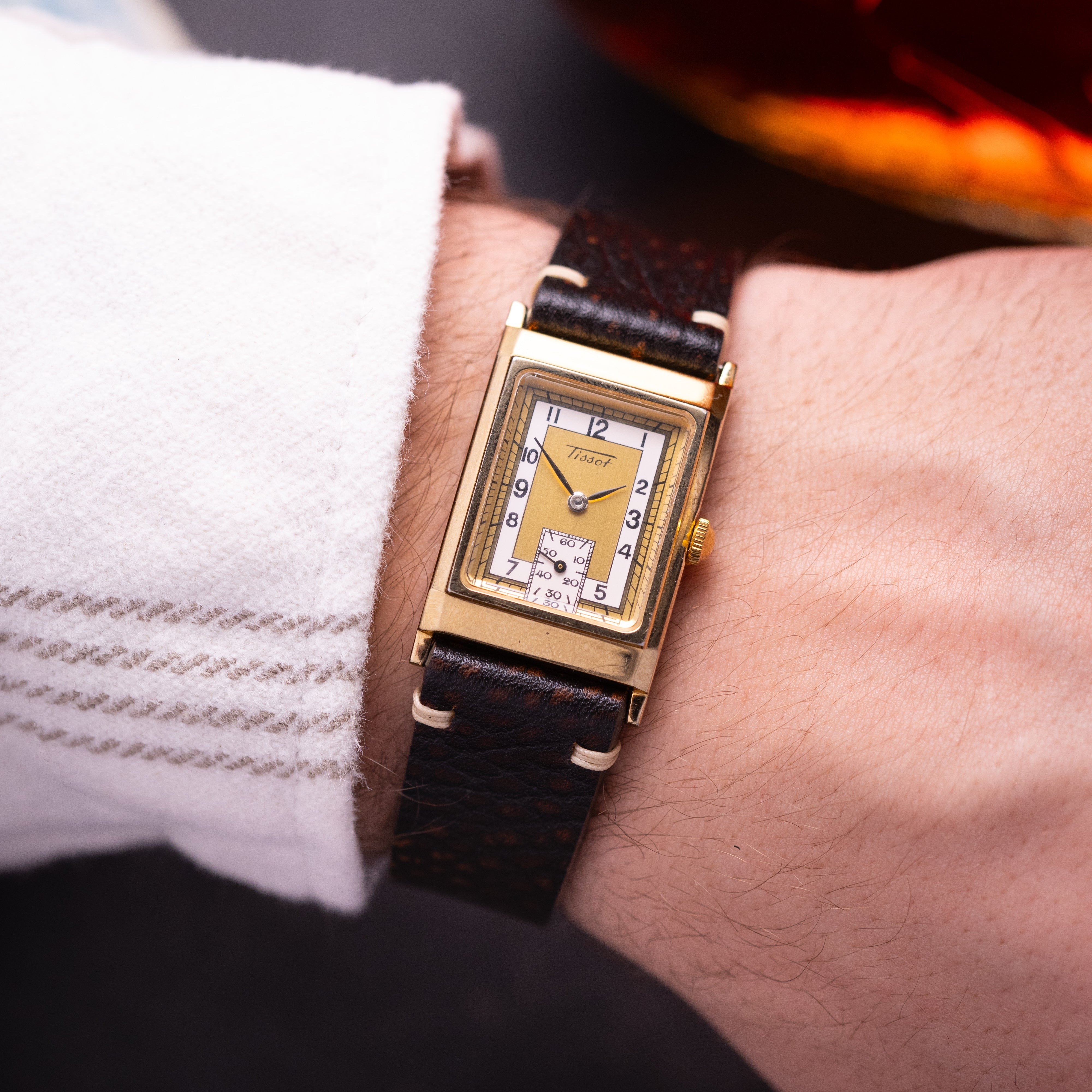 Vintage "Tissot" Heritage, Art Deco Quartz watch from 1990's - VintageDuMarko