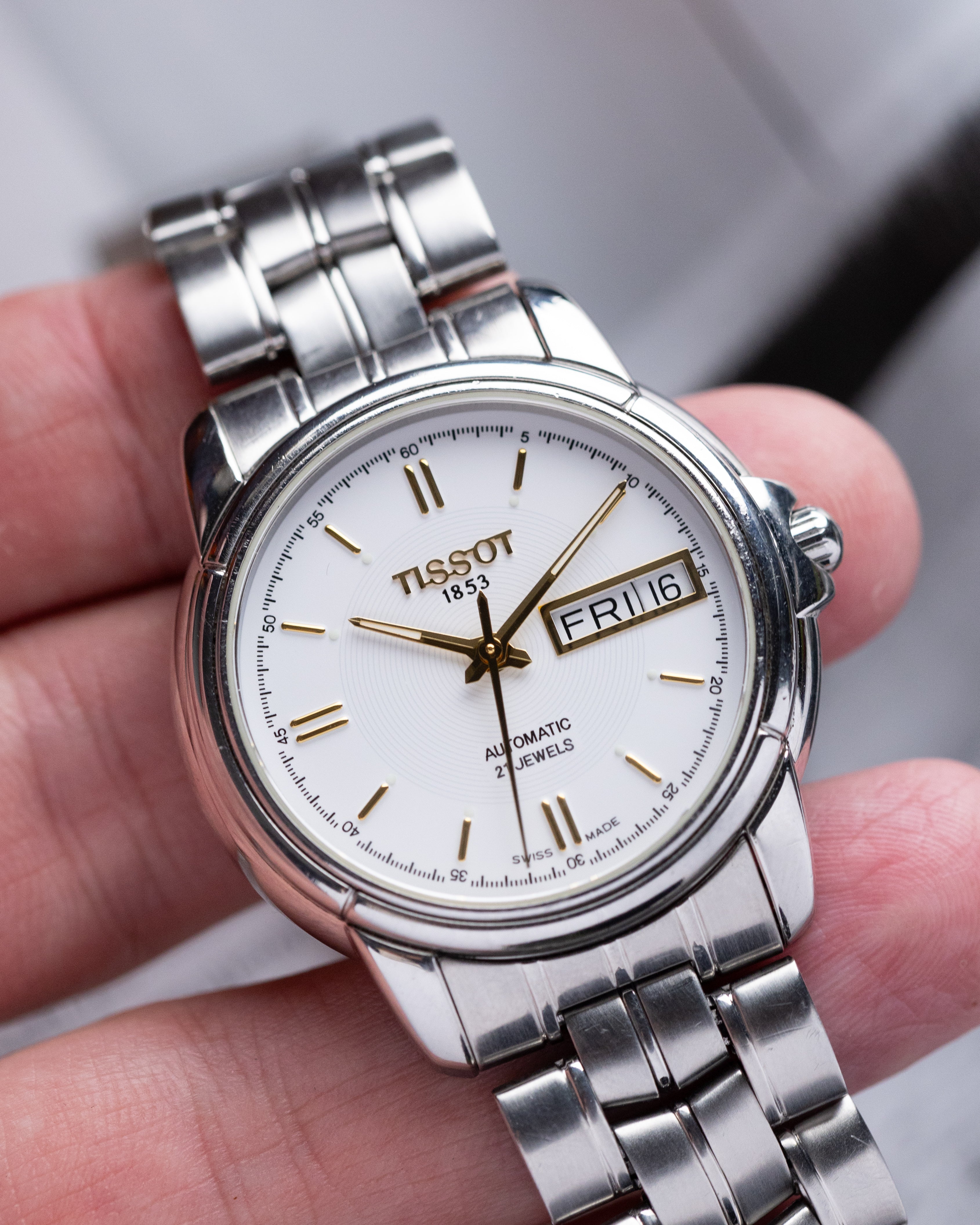 Vintage Tissot Seastar Automatic, Day/date, Original Swiss watch from 1990's - DuMarko