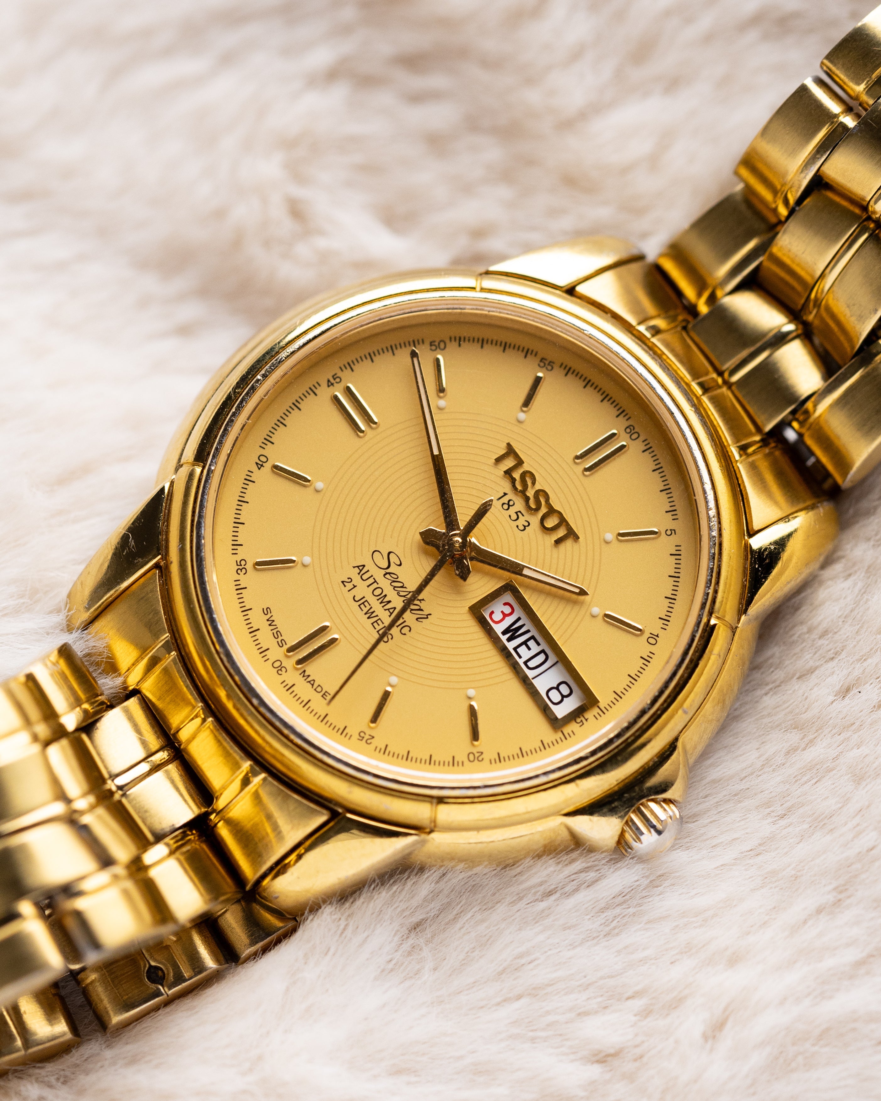 Vintage Tissot Seastar Automatic, Day/date, Original Swiss watch from 1990's - DuMarko