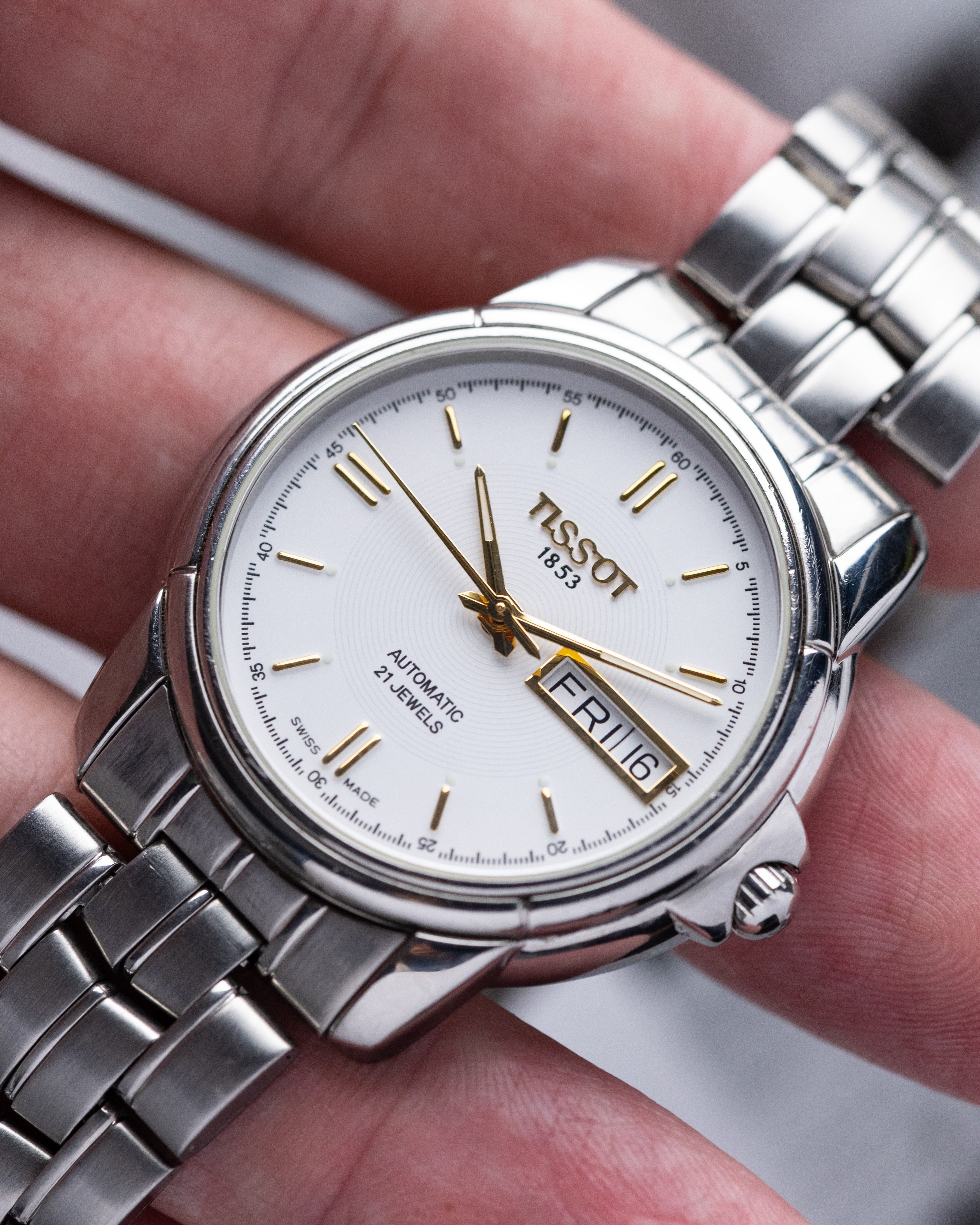 Vintage Tissot Seastar Automatic, Day/date, Original Swiss watch from 1990's - DuMarko