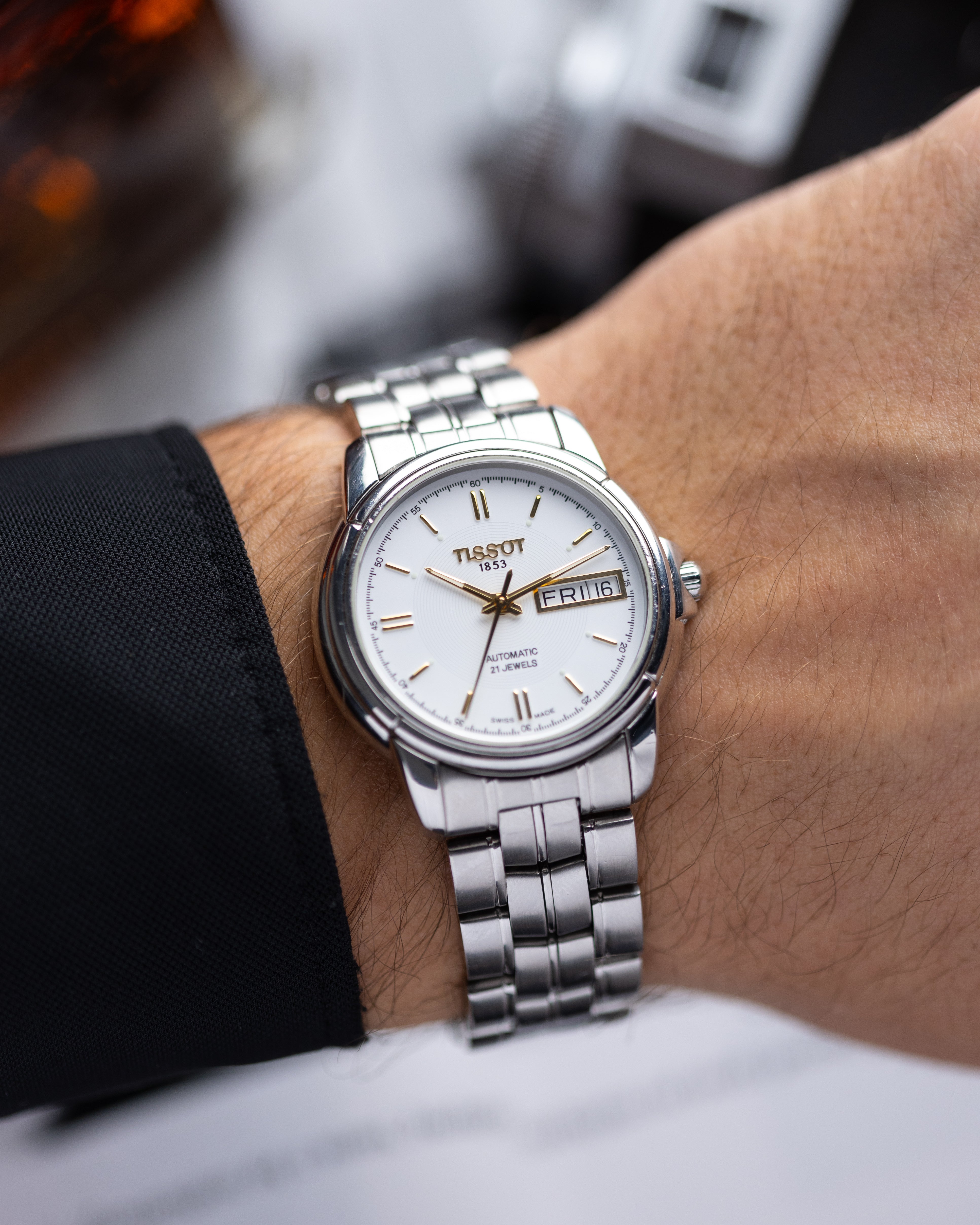 Vintage Tissot Seastar Automatic, Day/date, Original Swiss watch from 1990's - DuMarko