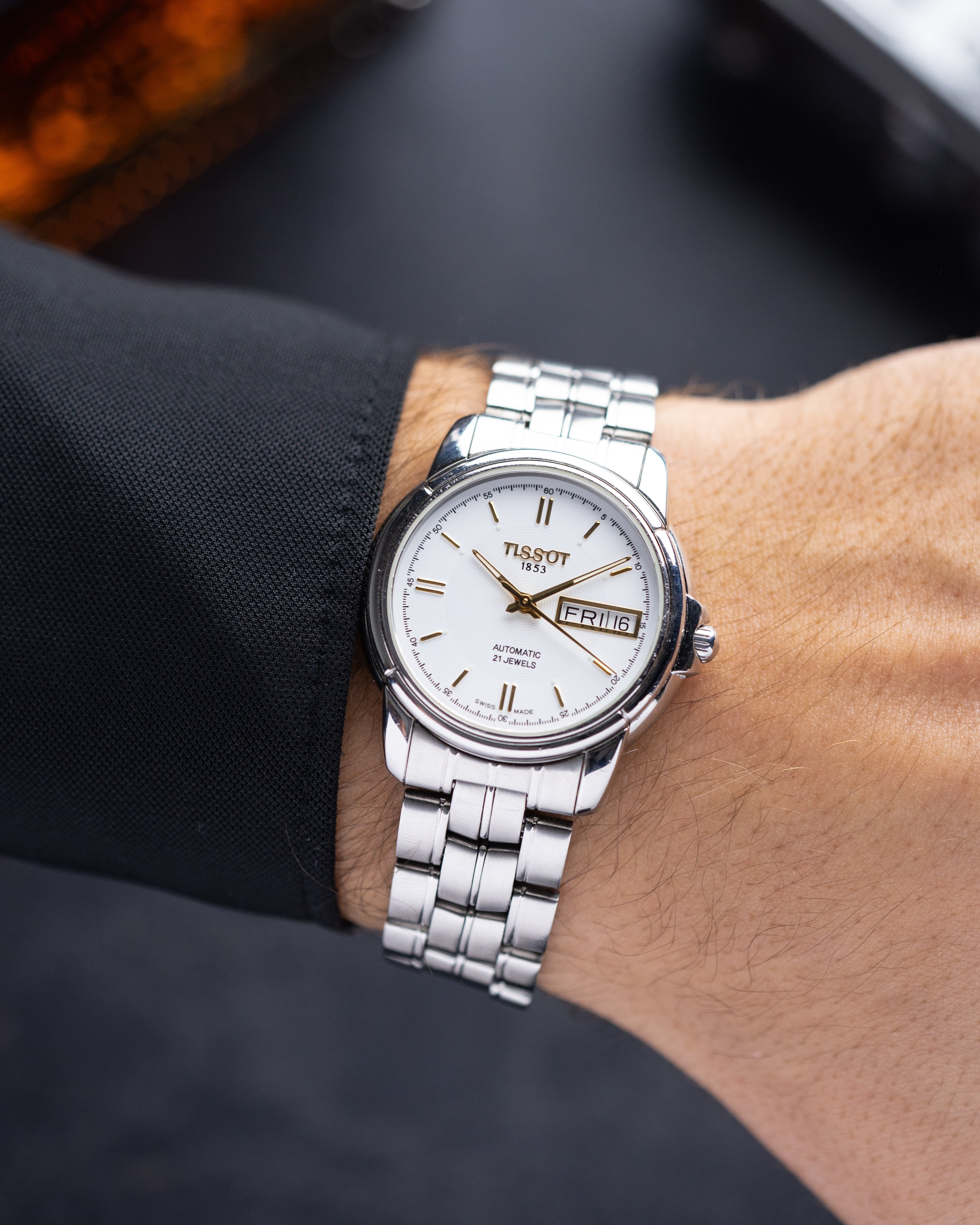 Vintage Tissot Seastar Automatic, Day/date, Original Swiss watch from 1990's - DuMarko