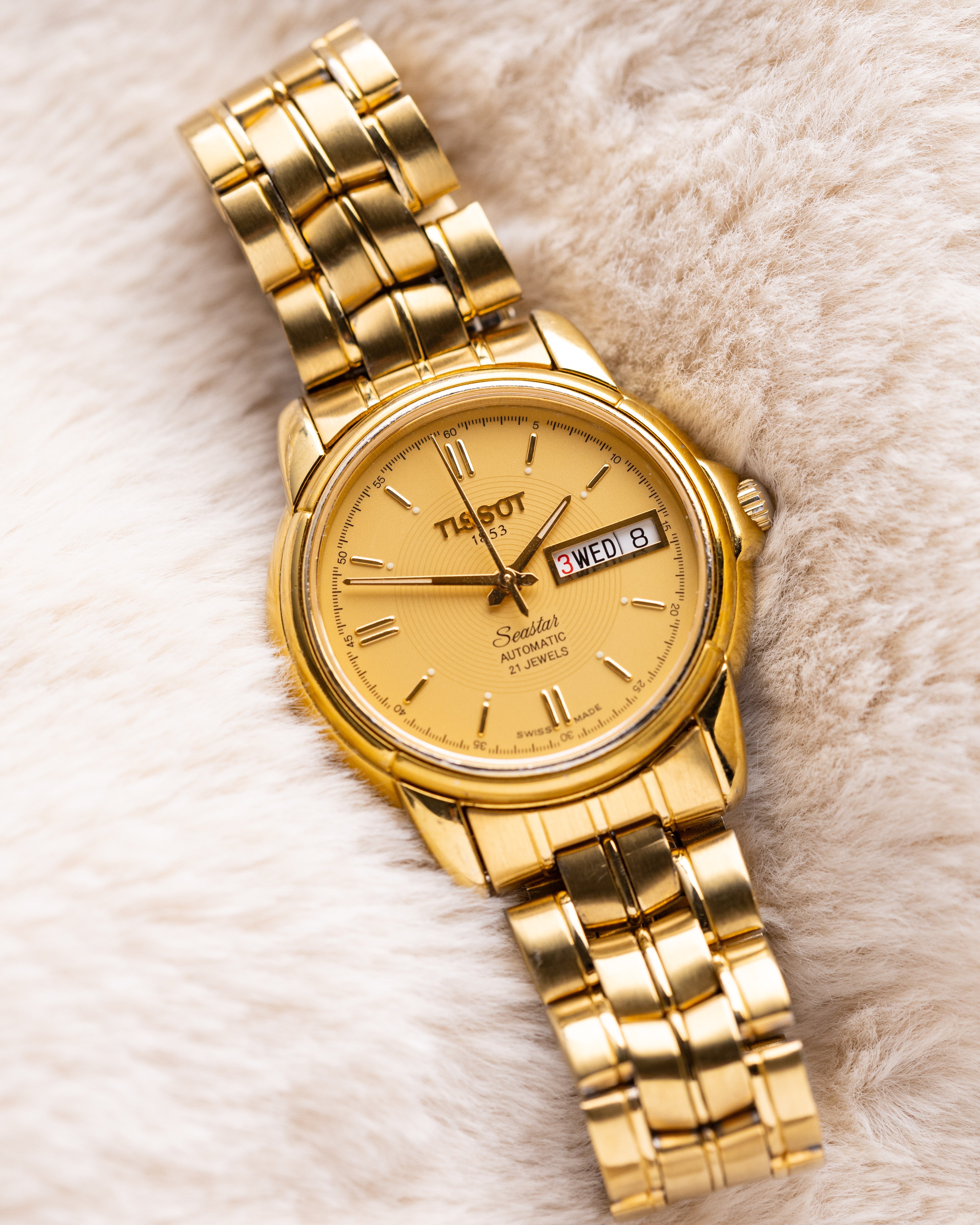 Vintage Tissot Seastar Automatic, Day/date, Original Swiss watch from 1990's - DuMarko