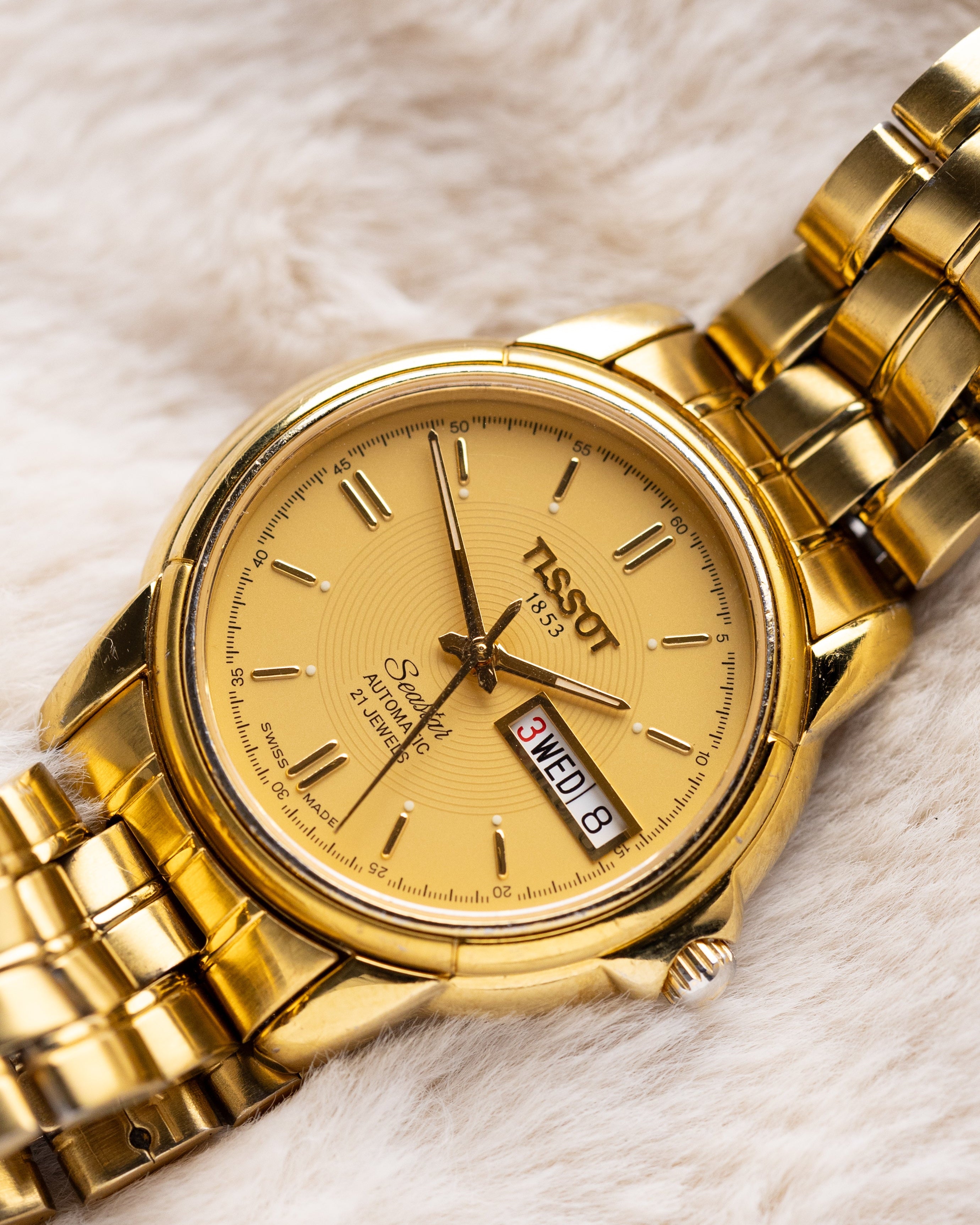 Vintage Tissot Seastar Automatic, Day/date, Original Swiss watch from 1990's - DuMarko