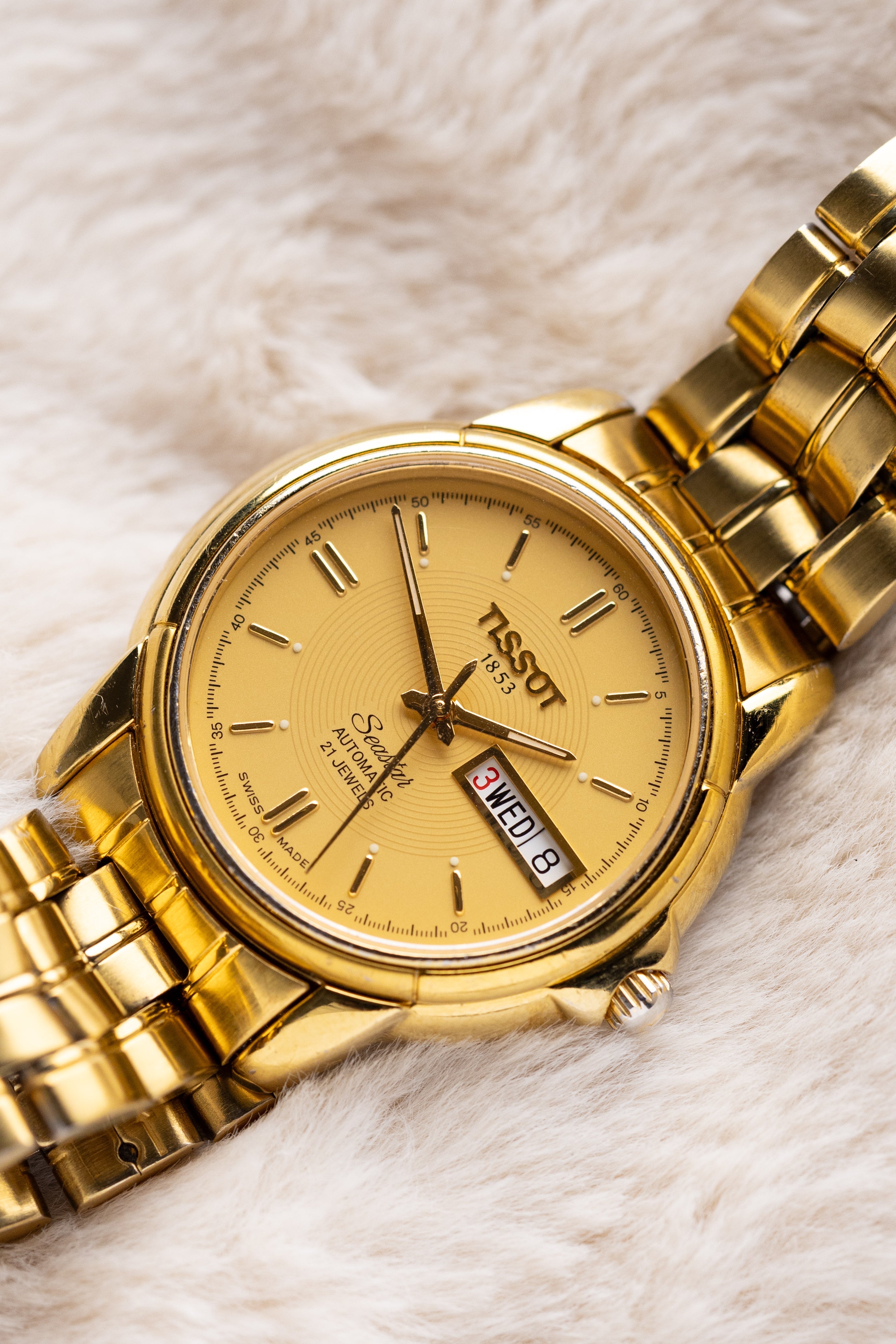 Vintage Tissot Seastar Automatic, Day/date, Original Swiss watch from 1990's - DuMarko