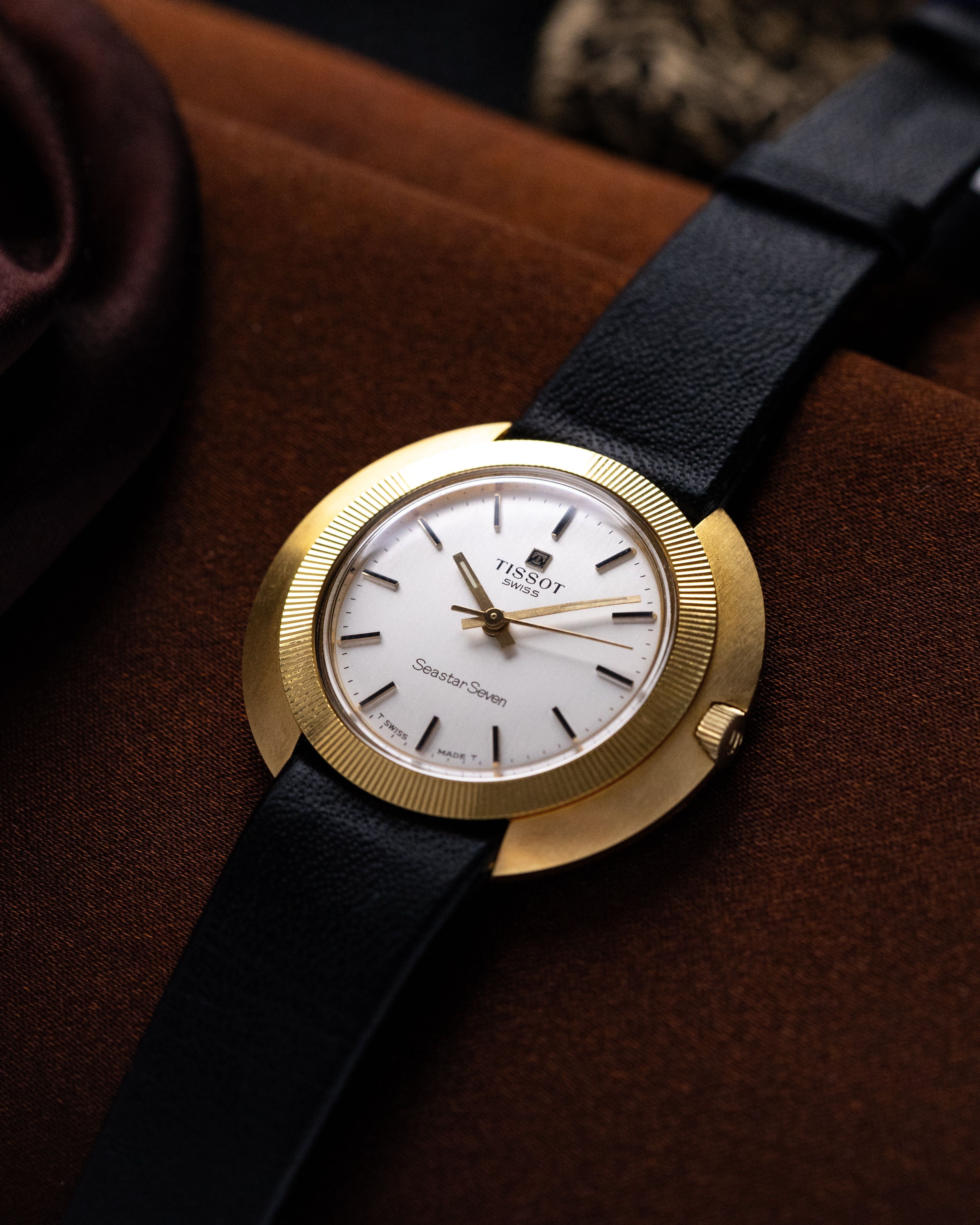 Vintage Tissot Seastar Seven UFO Swiss Watch, NOS, Ref. 42588 - 1, Automatic Cal. 781 - 2 1970s - DuMarko