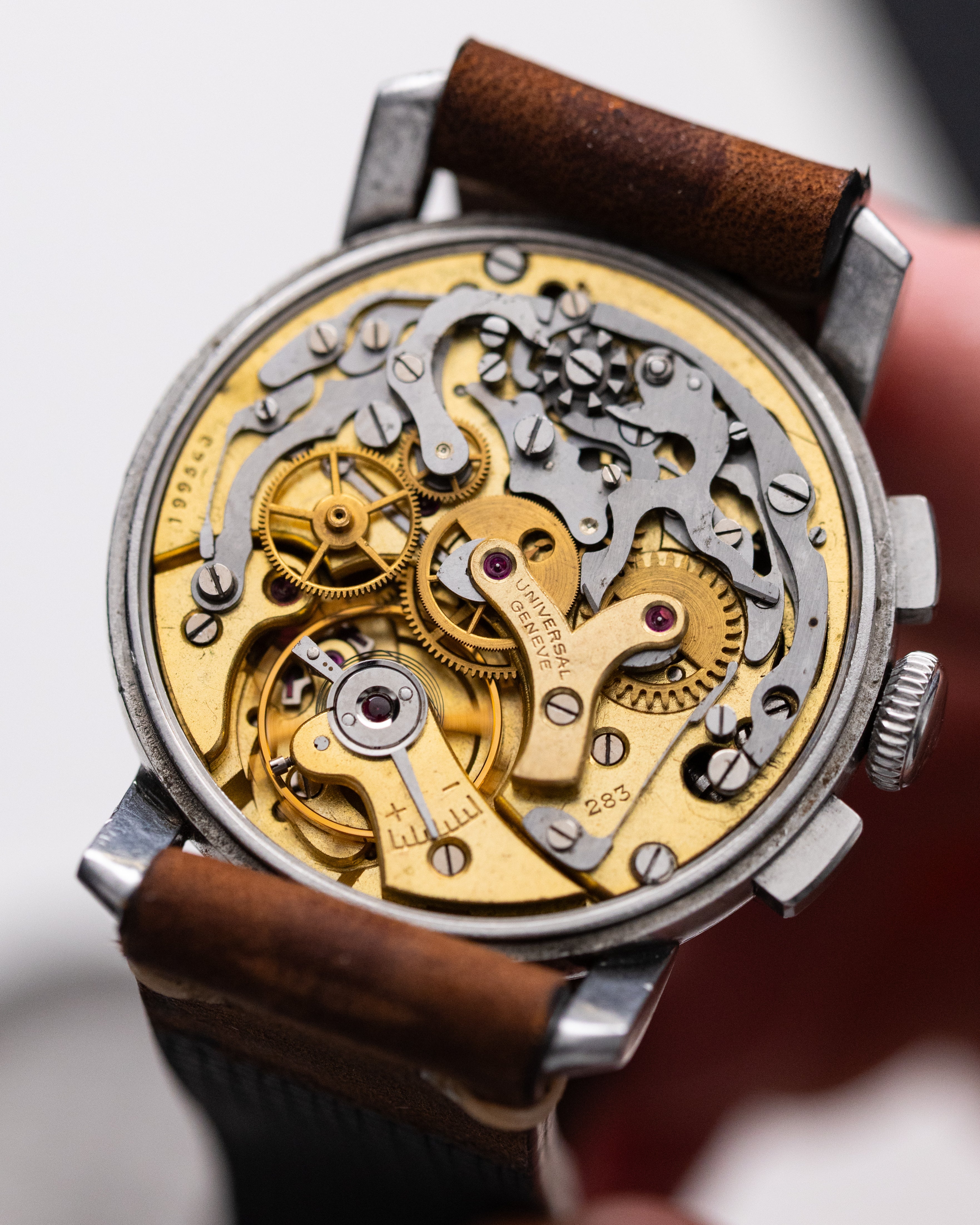 Vintage Universal Genève Compax, Chronograph, Triple Calendar, Cal. 283 from 1940's - DuMarko