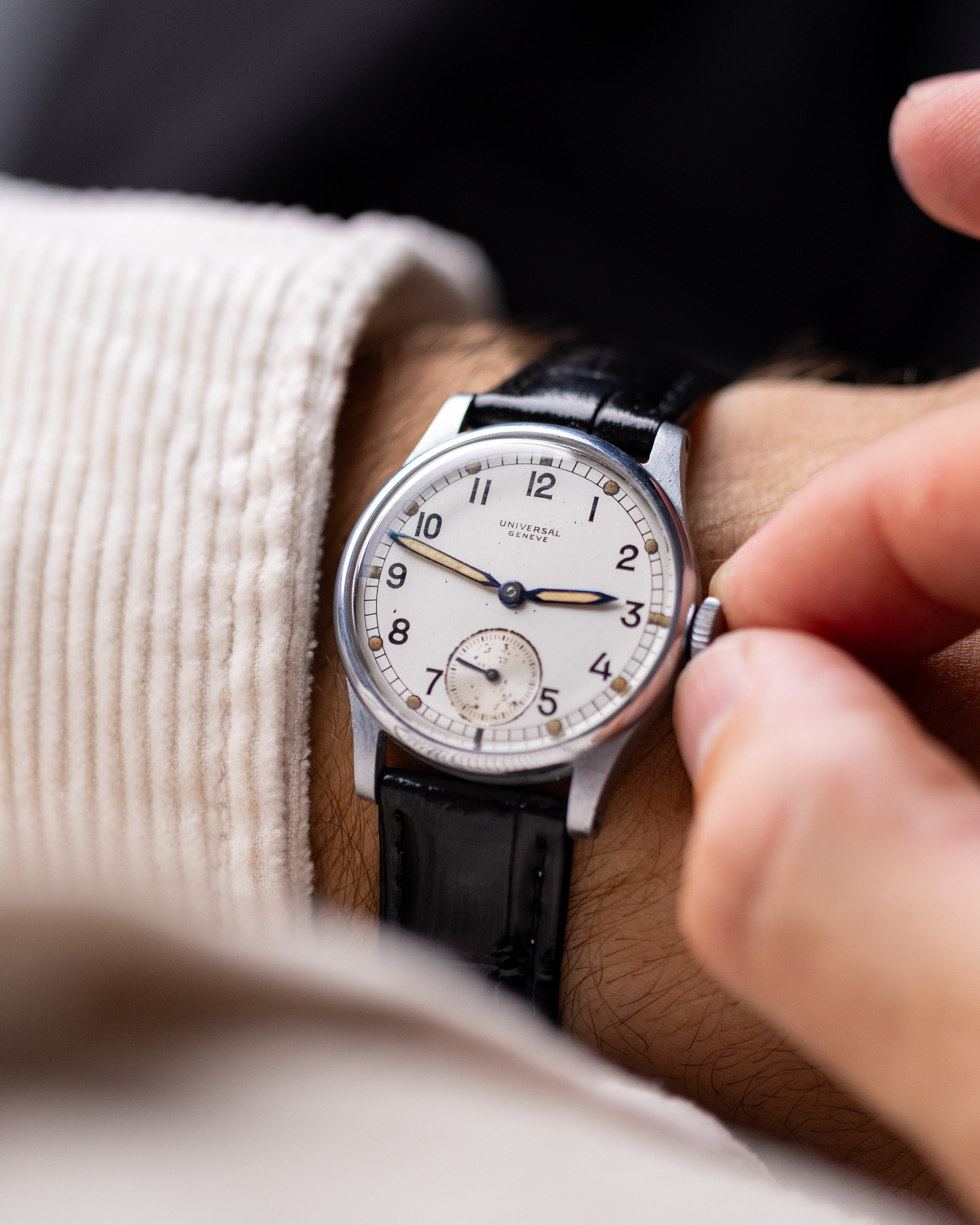 Vintage Universal Genève, Military Swiss Watch, Cal. 262 from 1940's - DuMarko