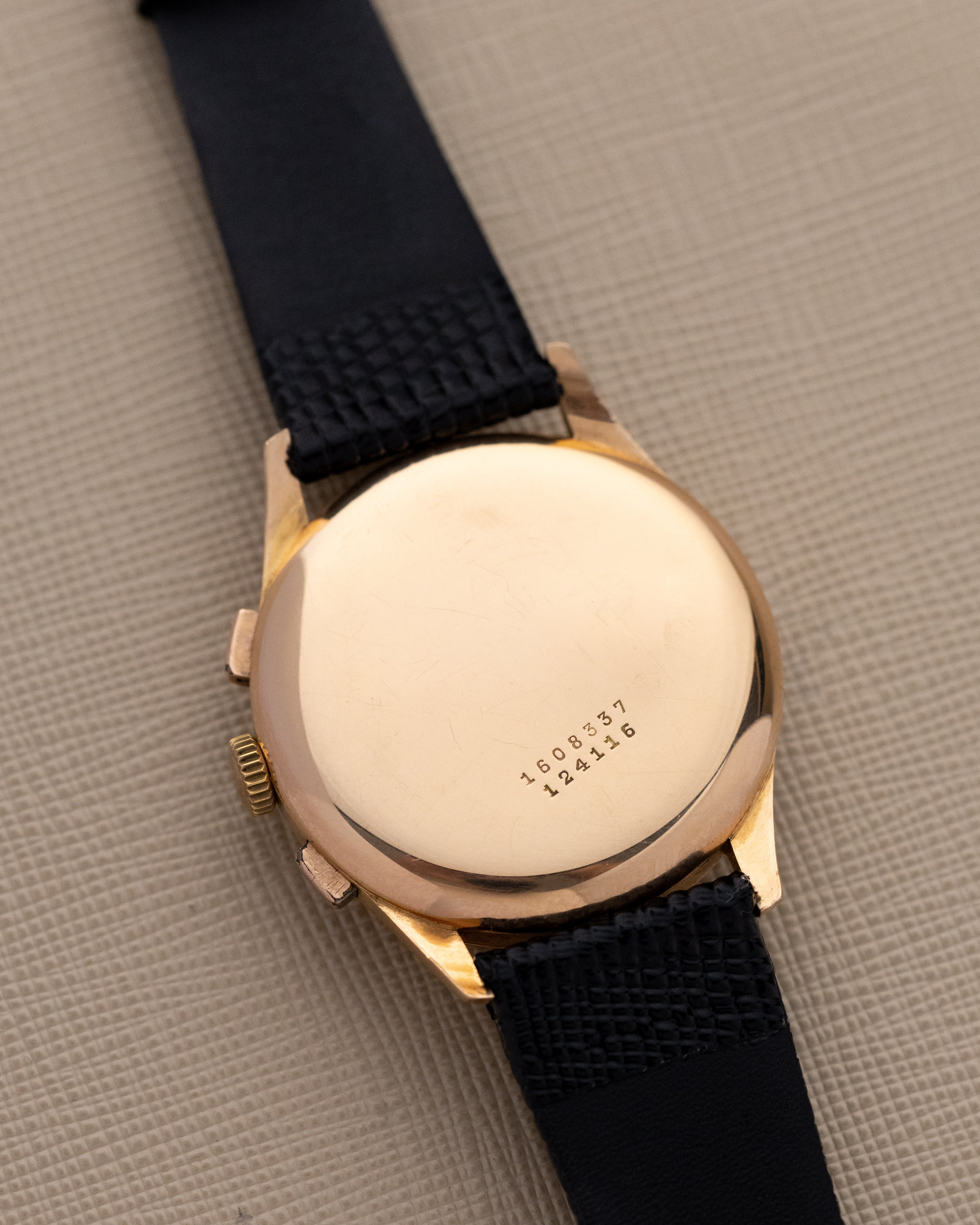 Vintage Universal Genève Uni - Compax, Jumbo 18K Rose Gold Case, Ref. 124116, Cal. 285 from 1950's - DuMarko