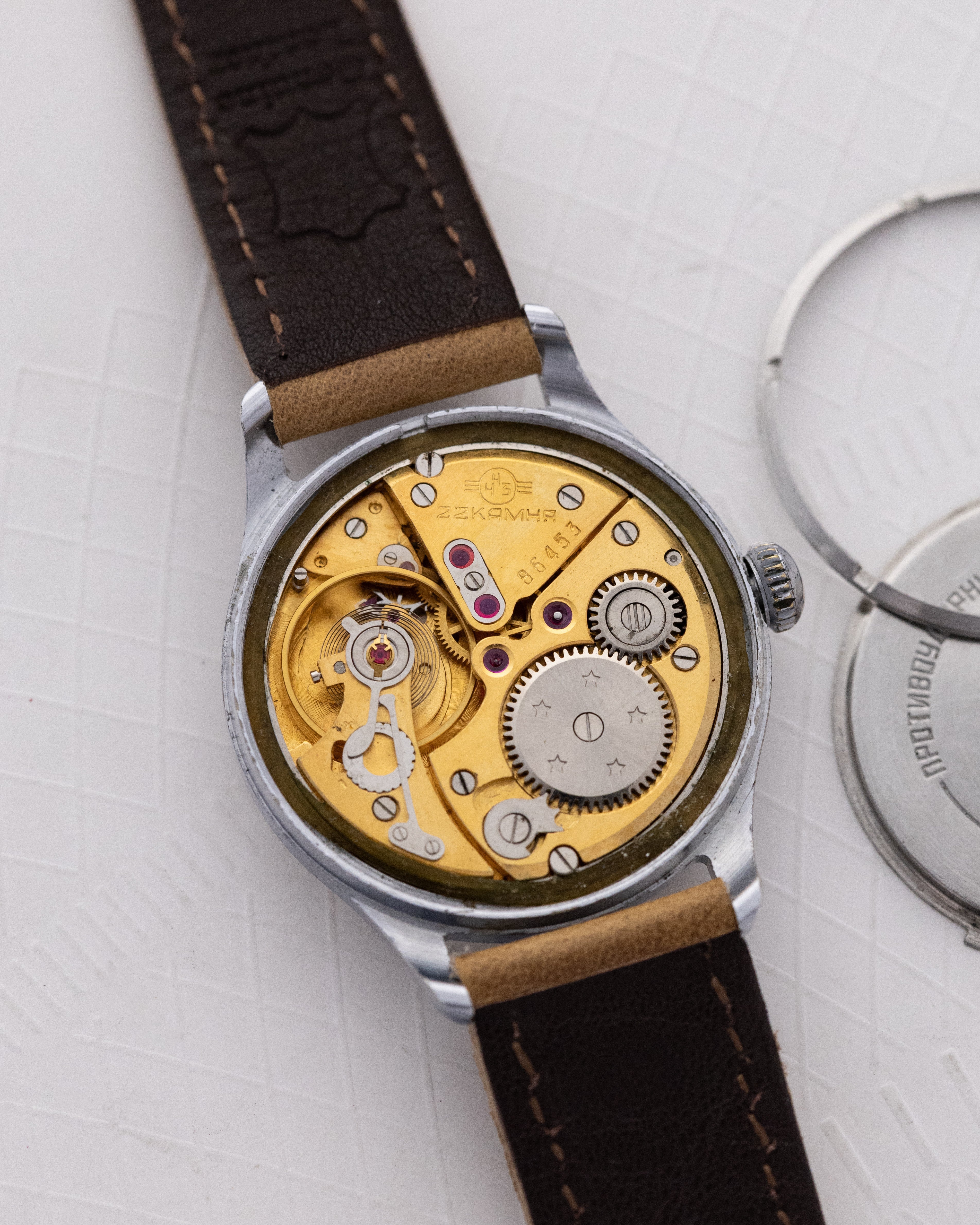 Vintage Vostok Прецизионные (Precision) Soviet Watch, Guilloché Dial, Cal. 2809 from 1960's - DuMarko