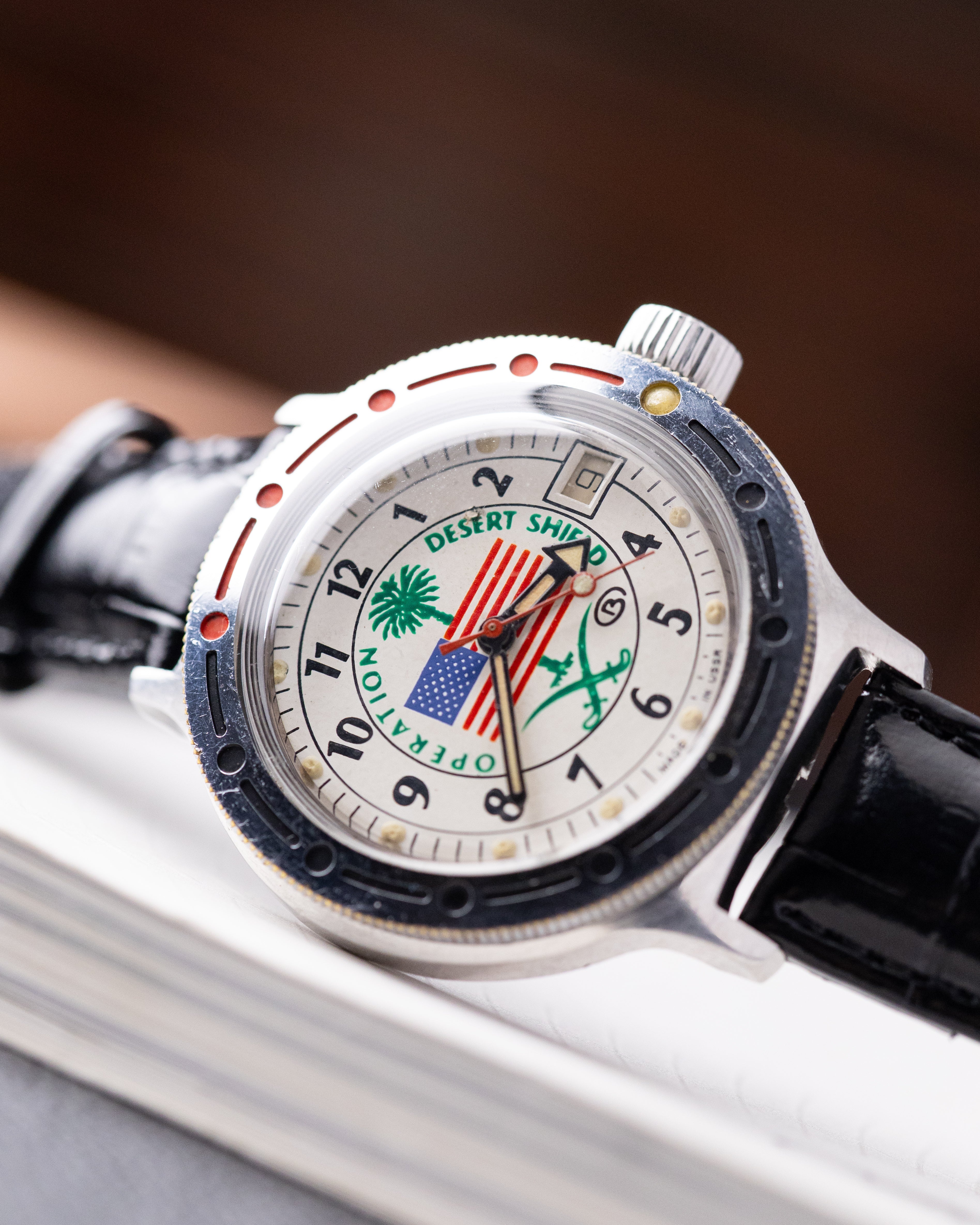 Vintage Vostok Soviet watch, Operation Desert Shield, Original Soviet watch - DuMarko