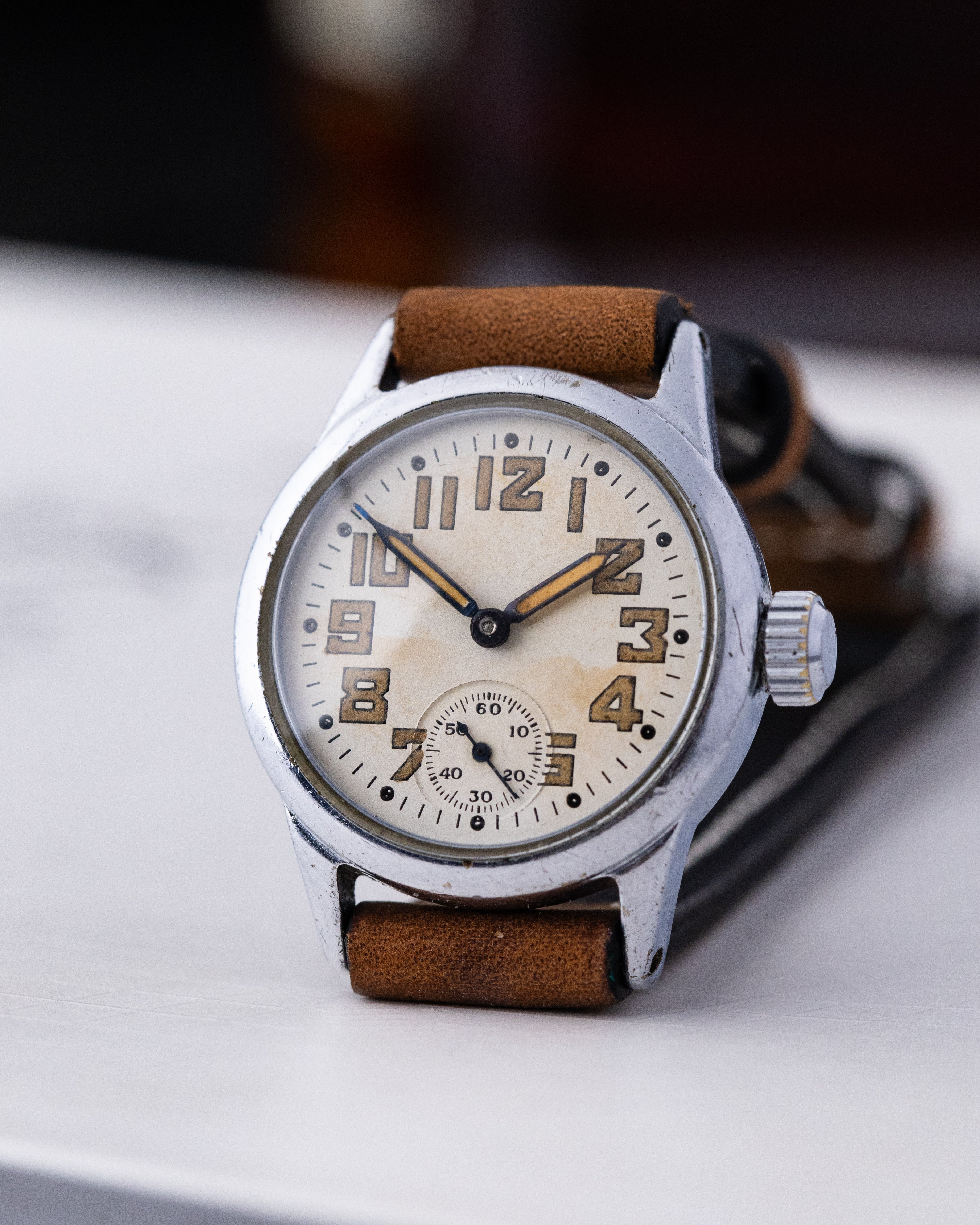 Vintage Waltham ORD DEPT Military USA Watch, Radium Dial, Cal. 6/0 B from 1940's - DuMarko