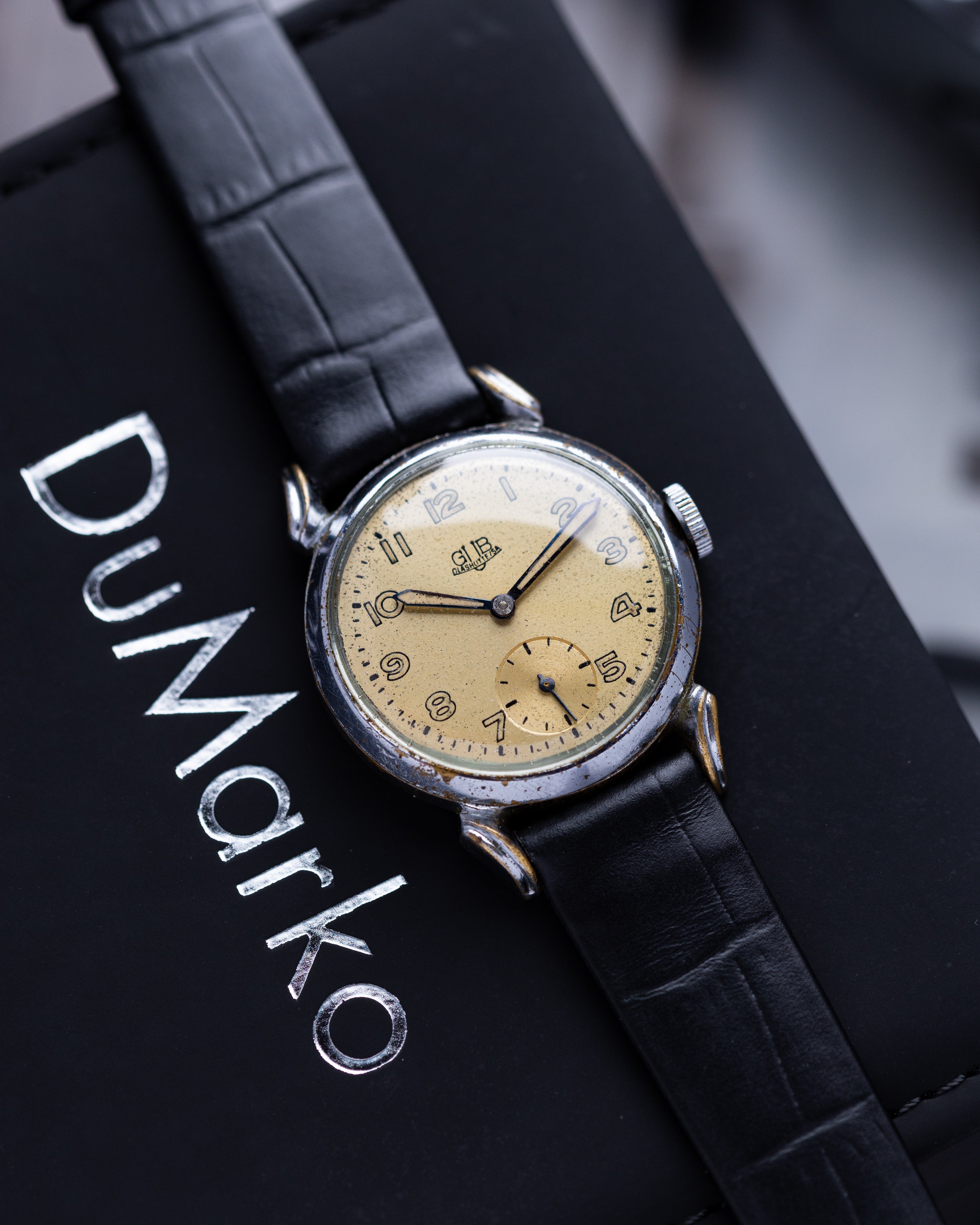 Vintage watch "GUB Glashutte Original" from 1950's - DuMarko