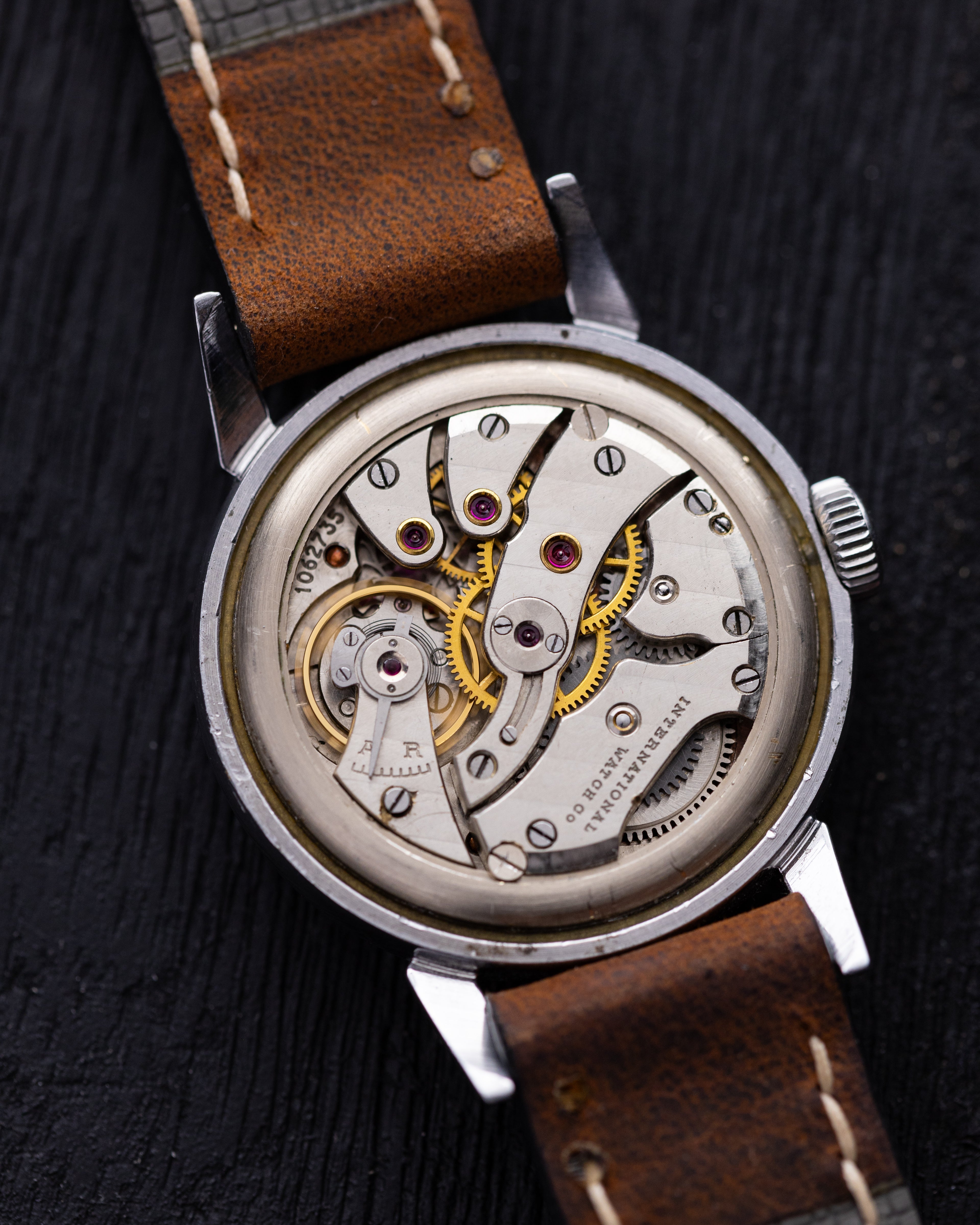 Vintage watch IWC, International Watch Co Schaffhausen, Cal. 60, Teardrop case, Swiss watch - DuMarko