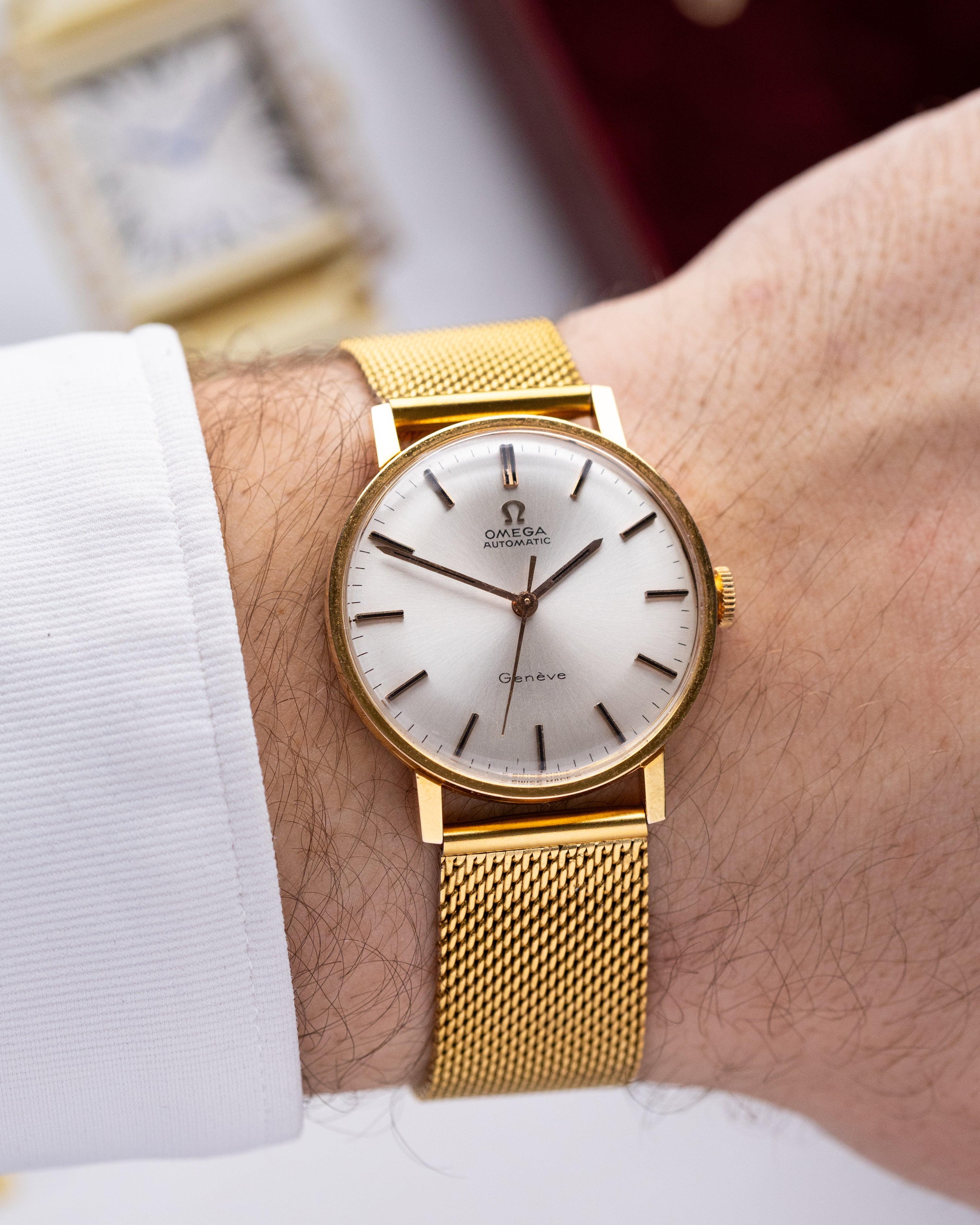 Vintage Watch Omega Genève, Automatic Cal. 552 from 1968, Swiss Made - DuMarko