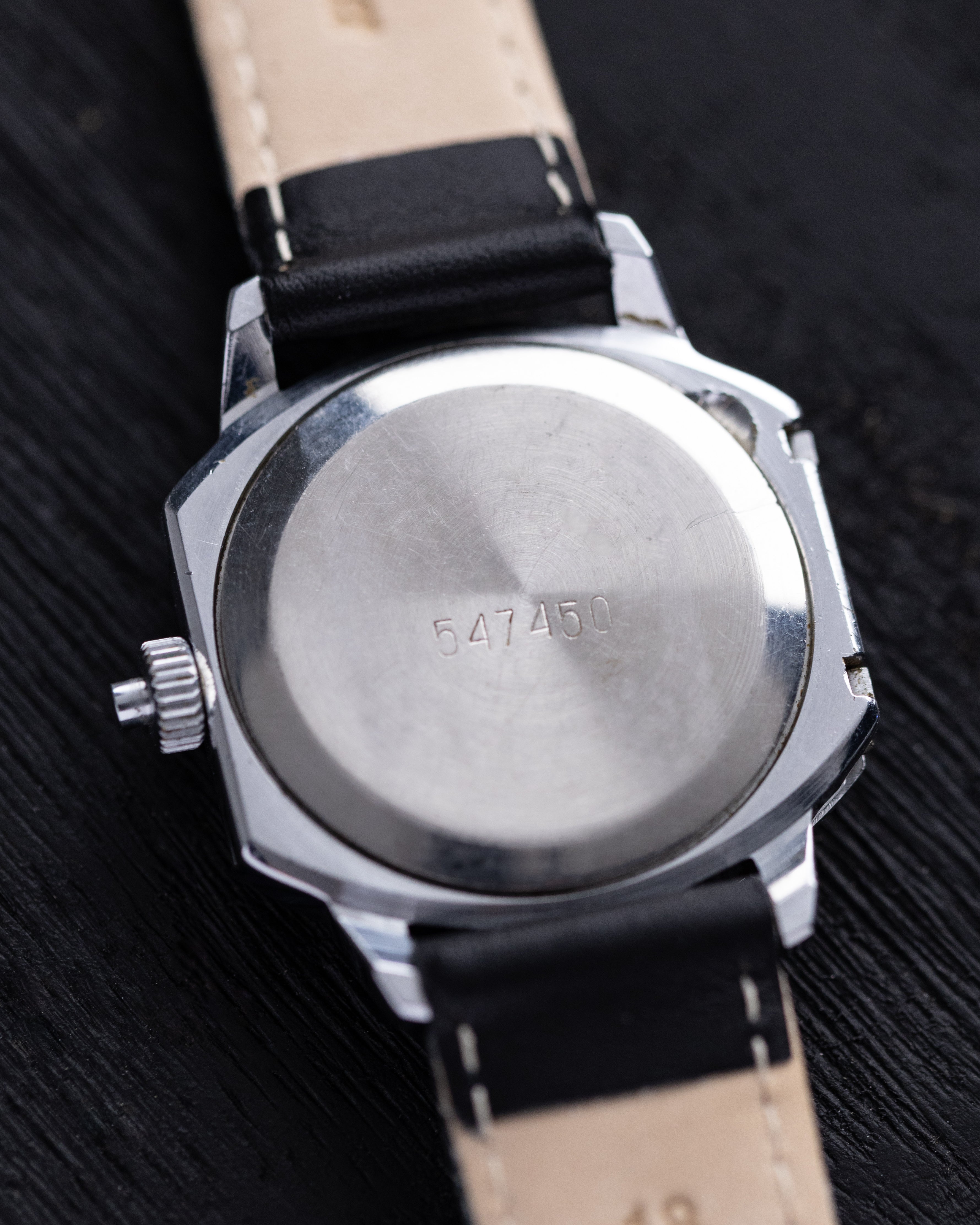 Vintage watch Raketa Braille dial (for visually impaired), Soviet Mechanical Watch (Copy) - DuMarko