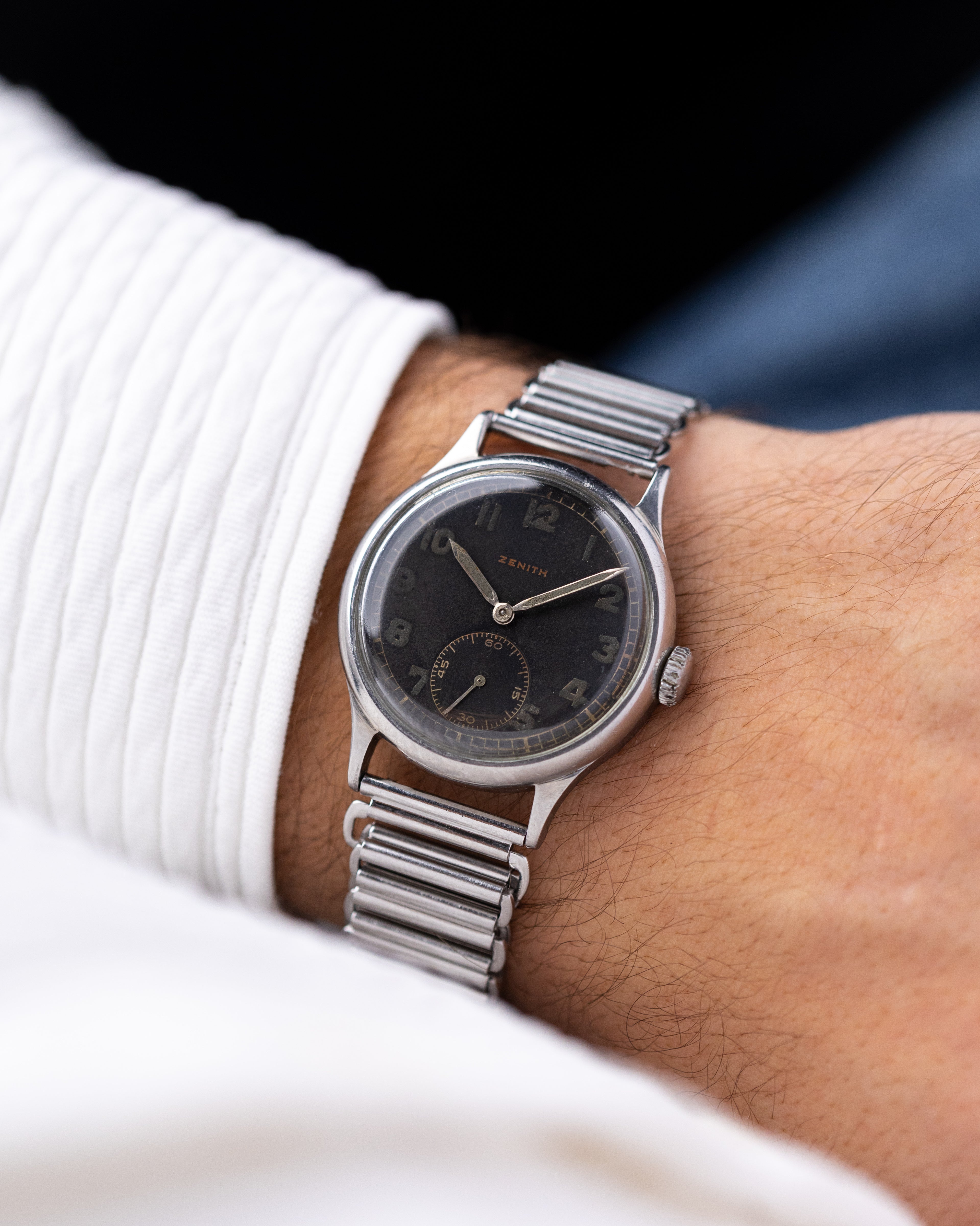 Vintage Zenith DH (Deutsches Heer), Vintage Military Watch, Radium Dial from 1943 - DuMarko