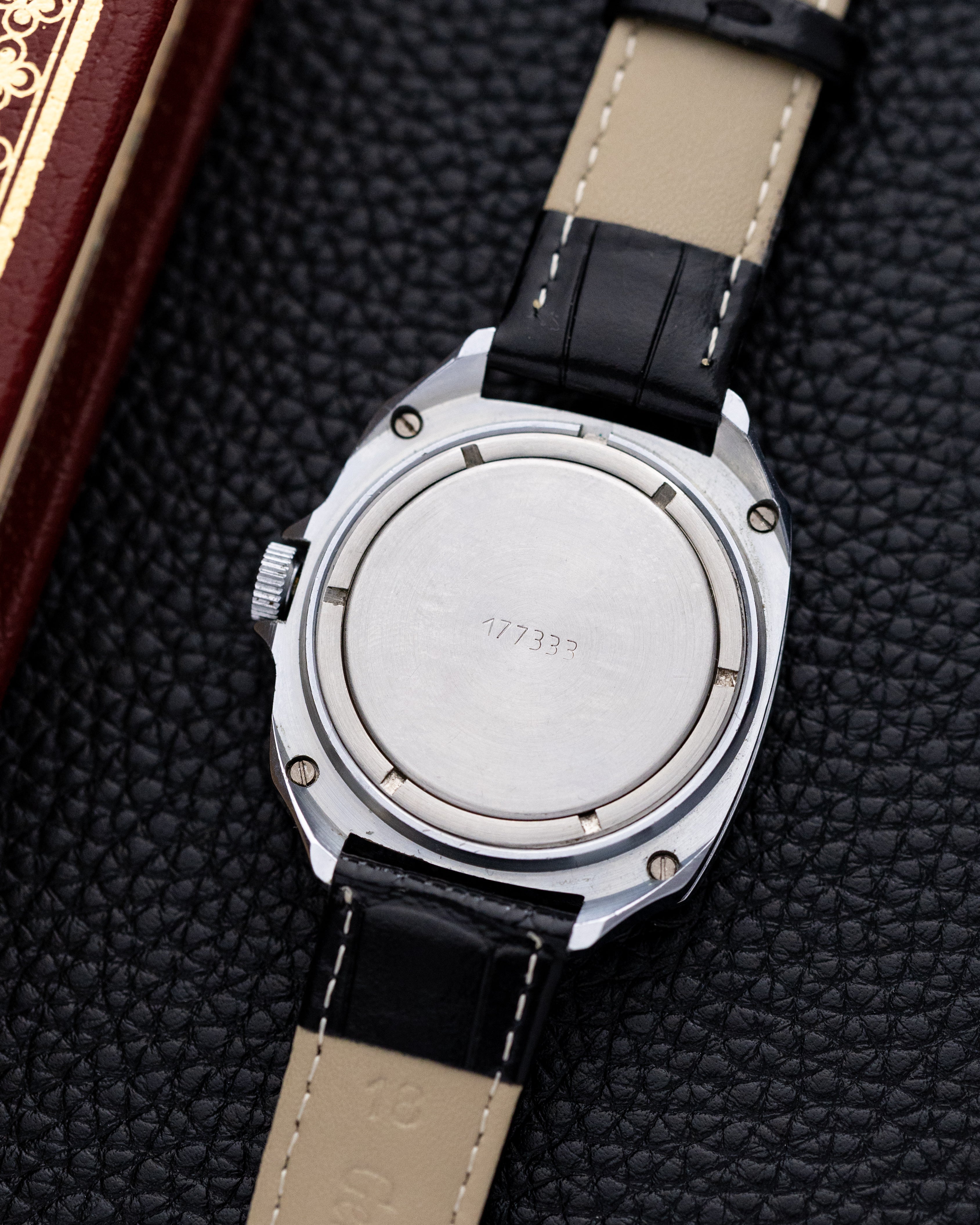 Vostok Tank, Vintage Soviet Watch, Unique Sunburst Brown Dial, Made in USSR - DuMarko