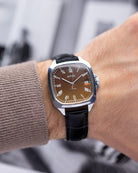 Vostok Tank, Vintage Soviet Watch, Unique Sunburst Brown Dial, Made in USSR - DuMarko