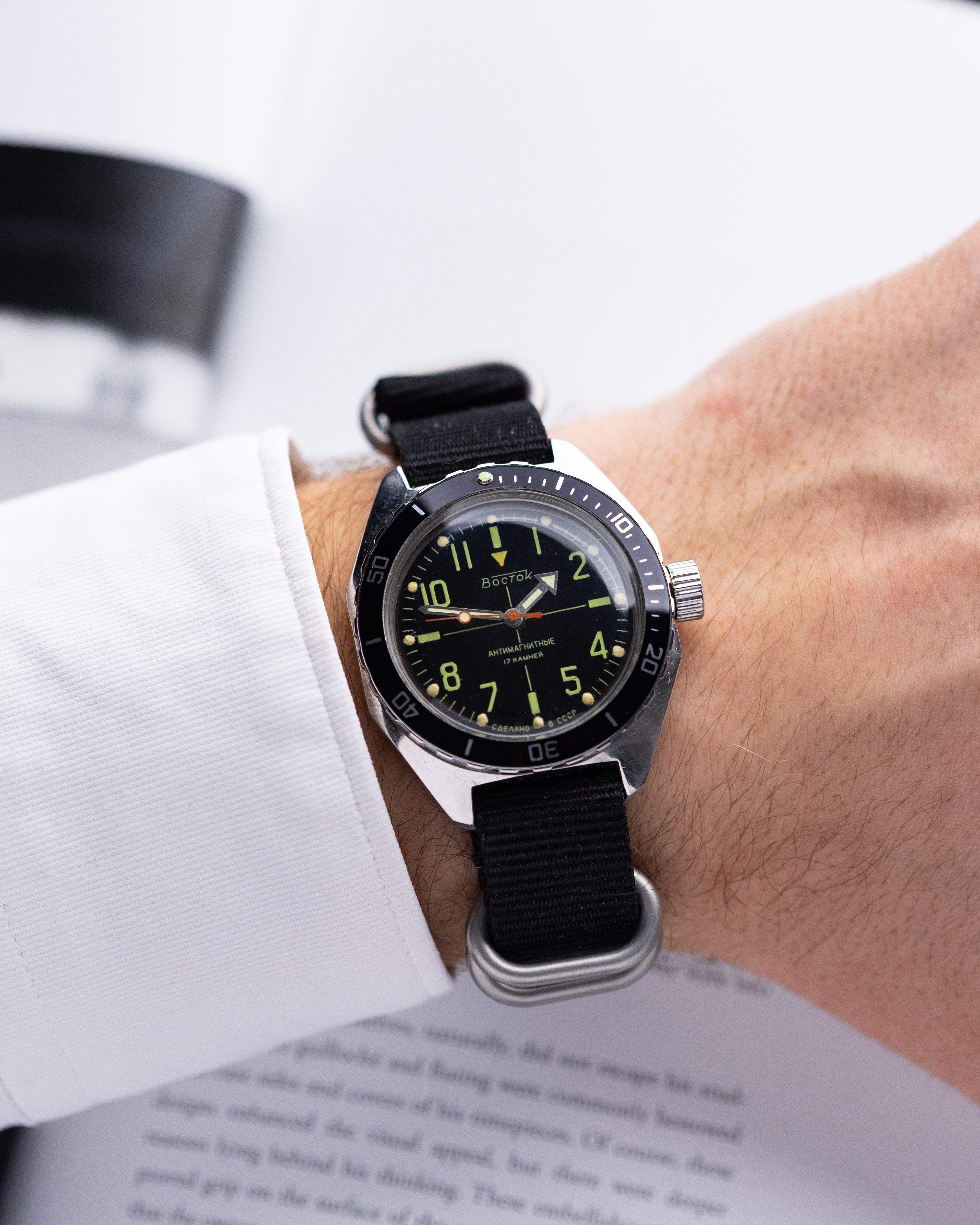 Vostok Vintage Amphibia "Sniper" Antimagnetic, Diver's watch, Made in USSR - DuMarko